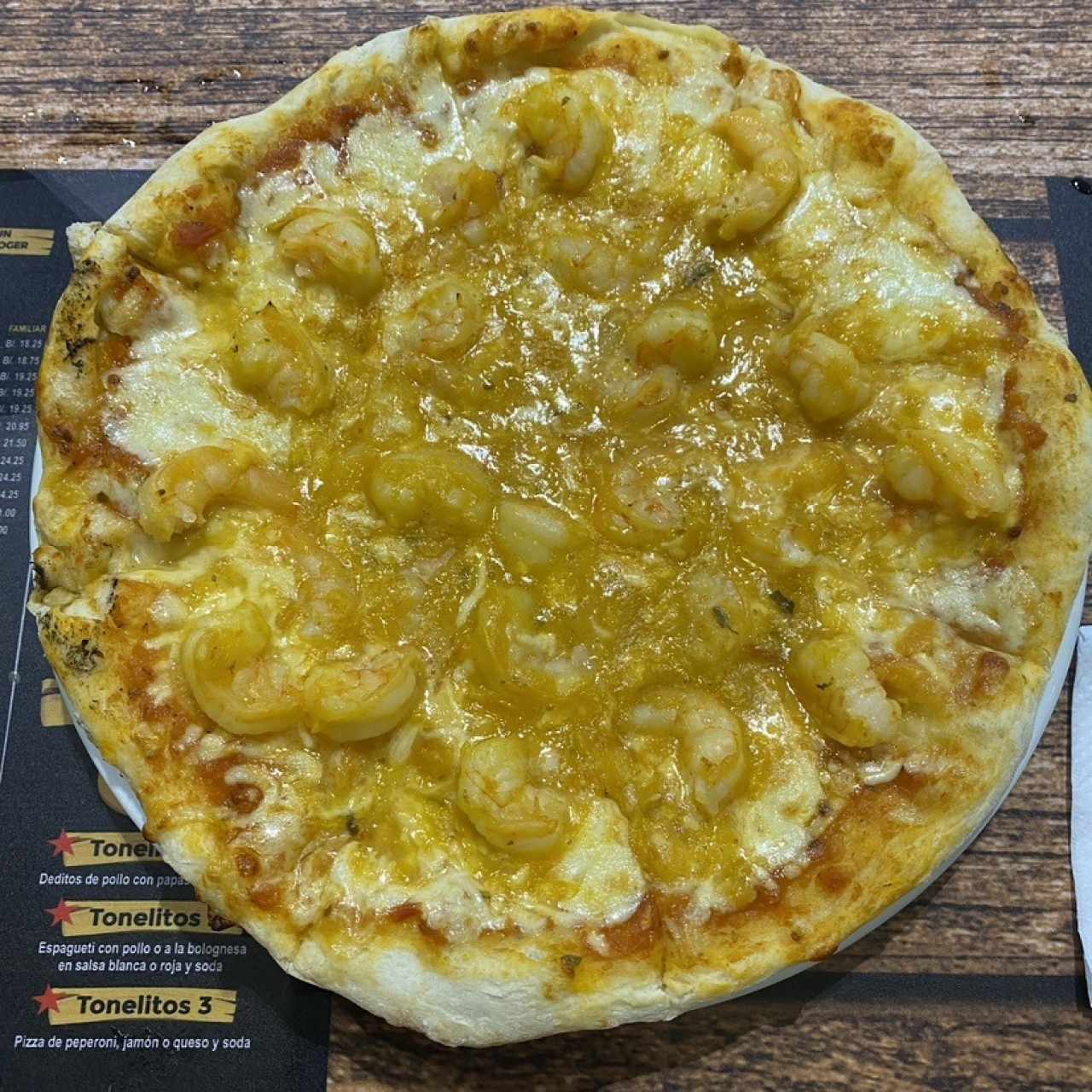 Pizzas - Camarón