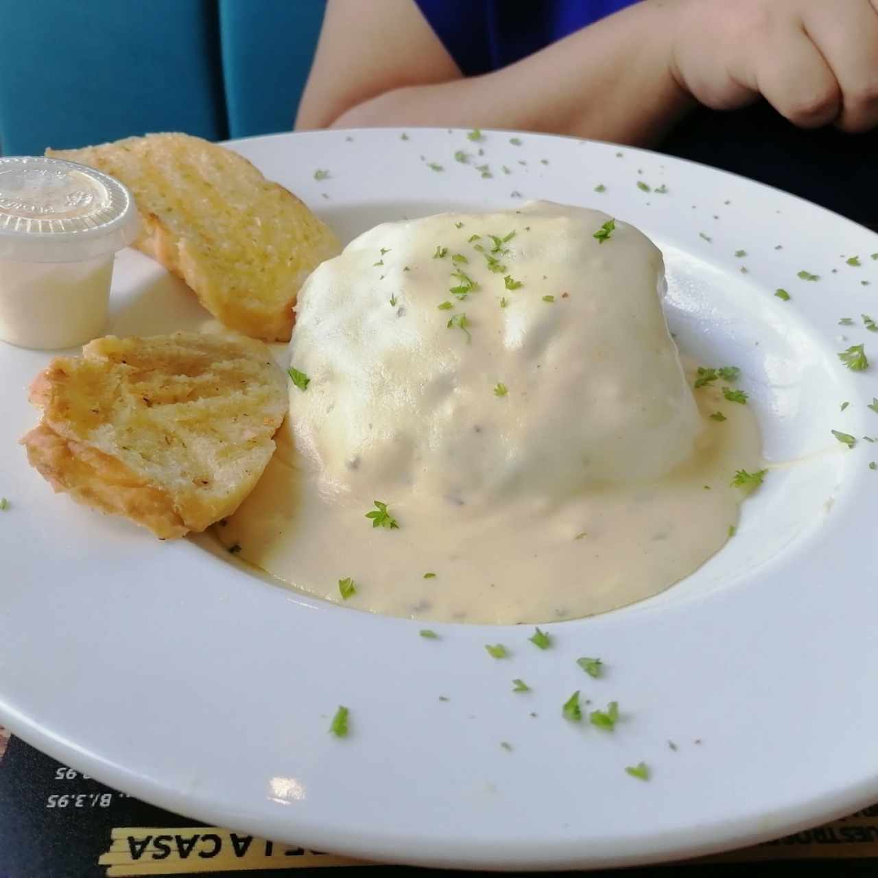 lassagna de pollo gratinada