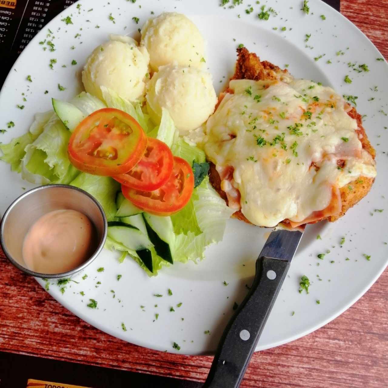 Filete de Pollo Parmesano