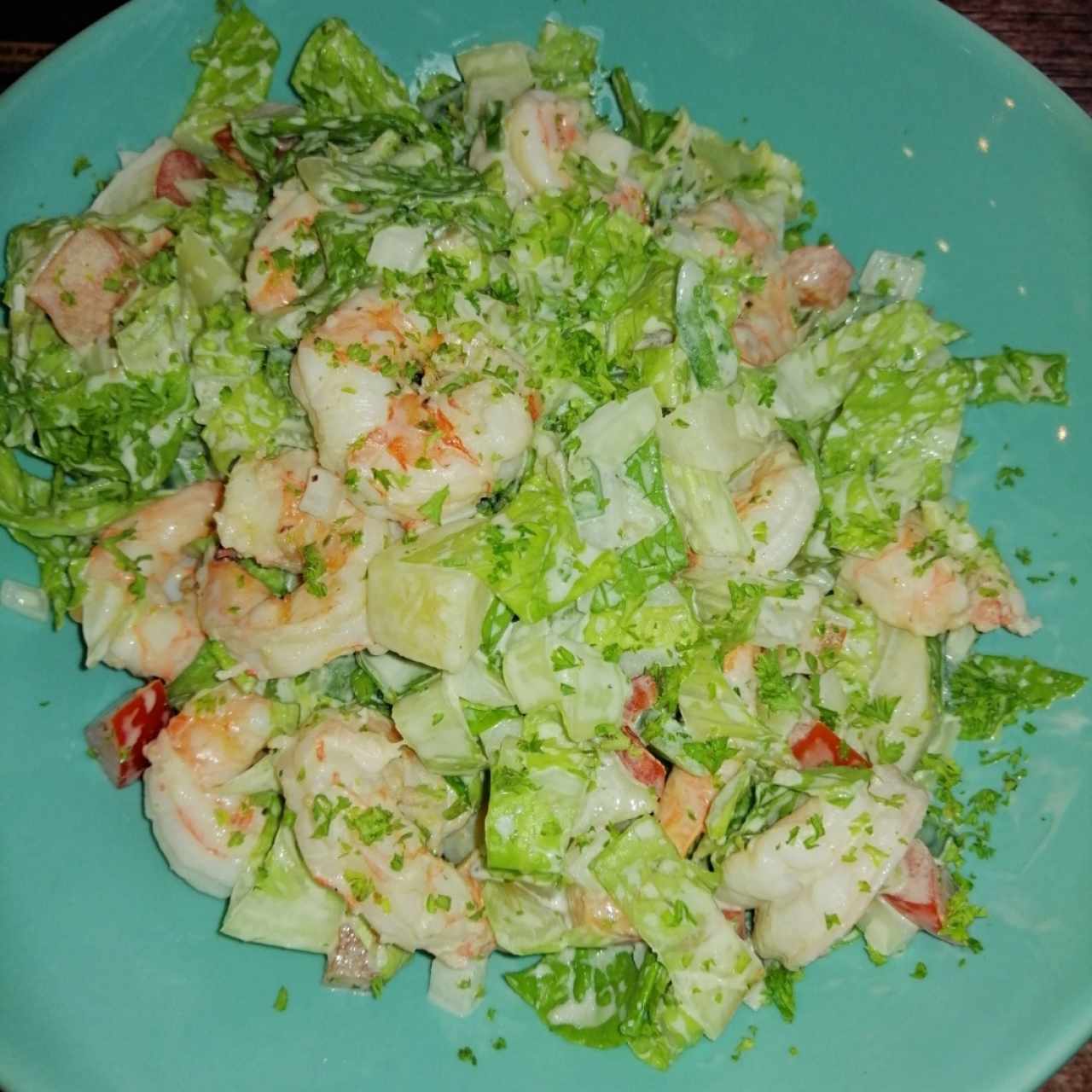 Ensaladas - Ensalada con Camarones