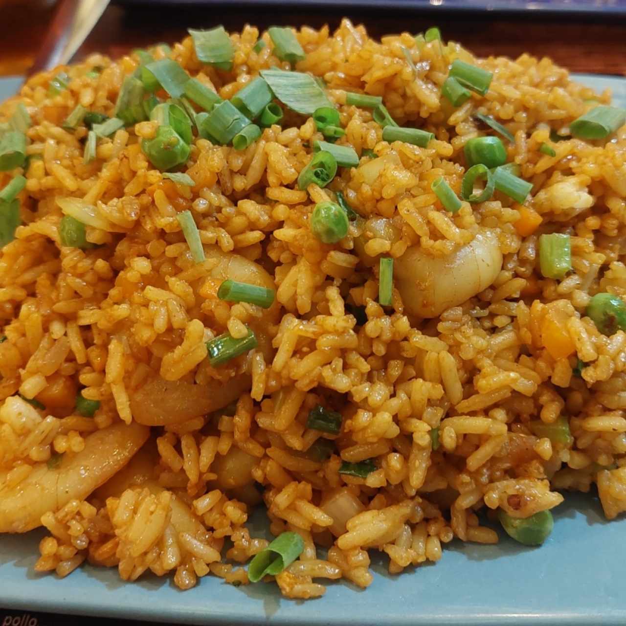 Arroz con Camarones, Mariscos o Combinación