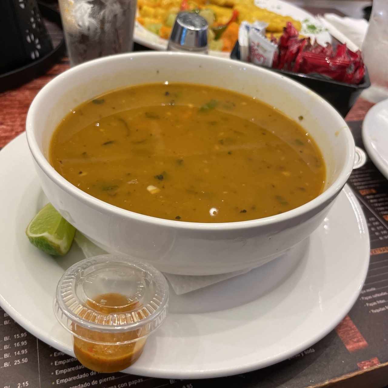 Sopas - Sopa de Mariscos