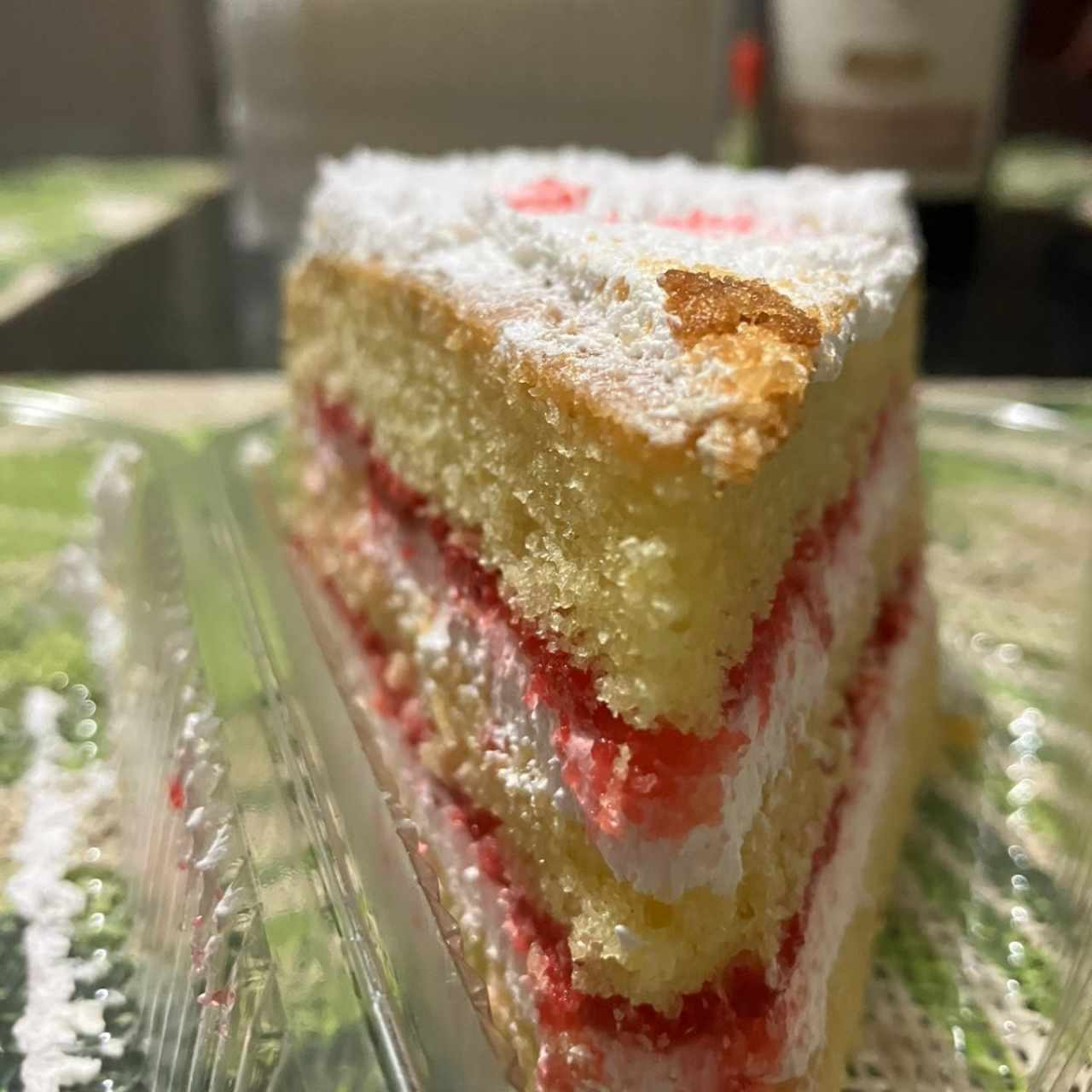 DULCE RECTANGULAR VAINILLA / JALEA DE FRESA UNIDAD