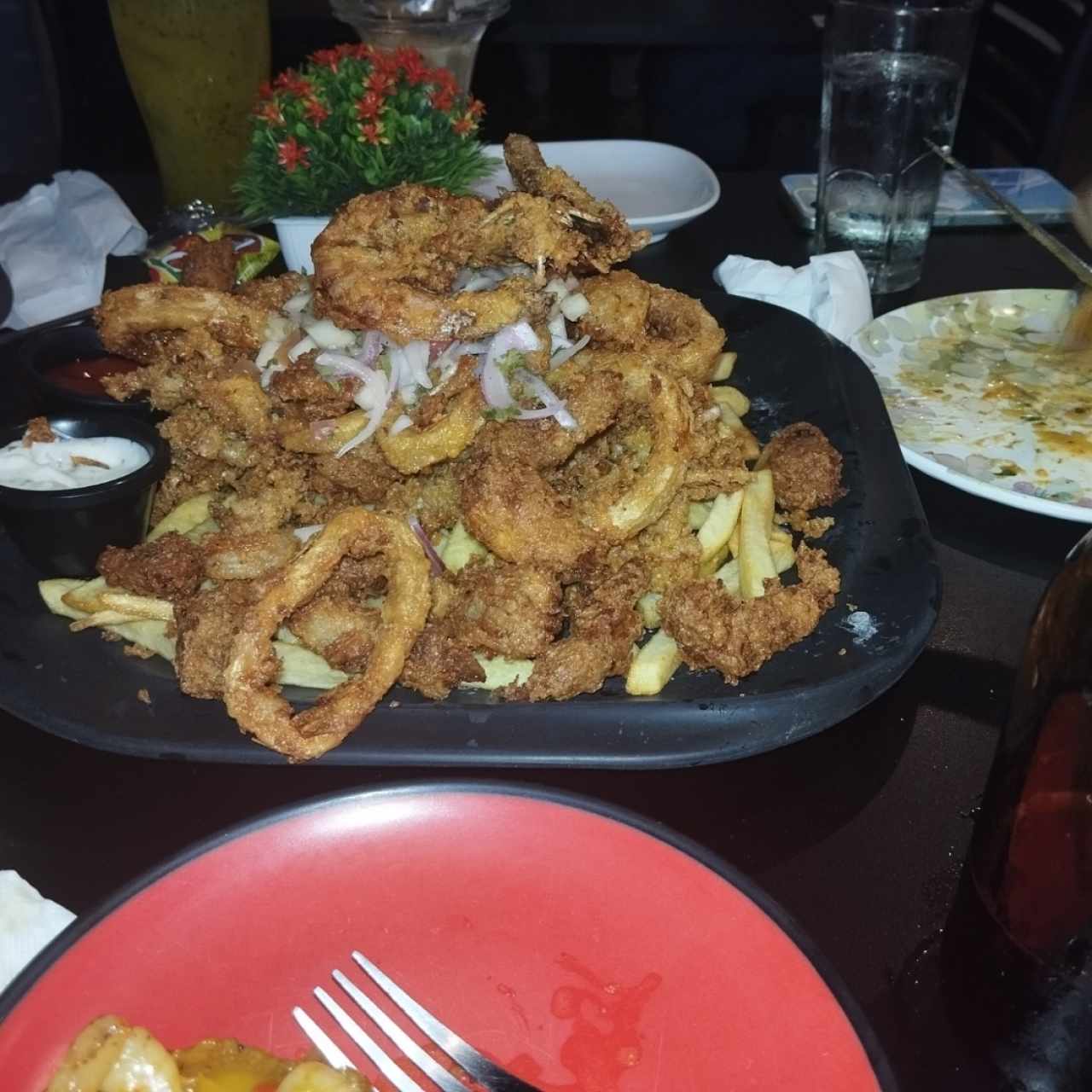 picada de mariscos