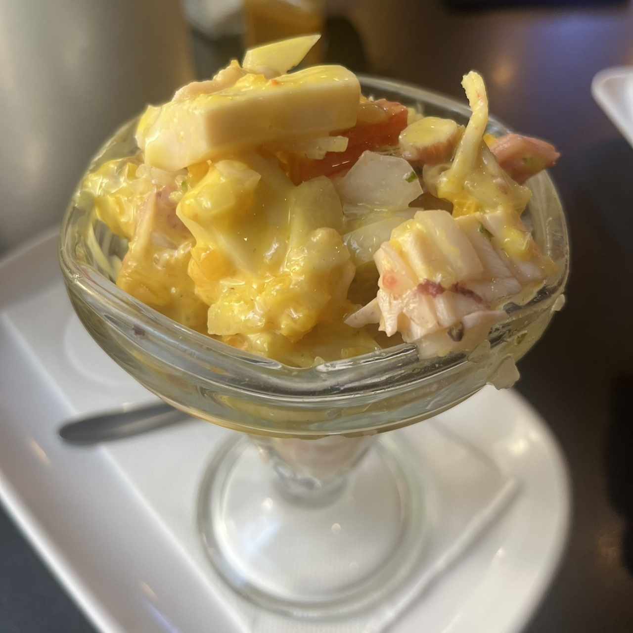 Ceviche mixto tropical