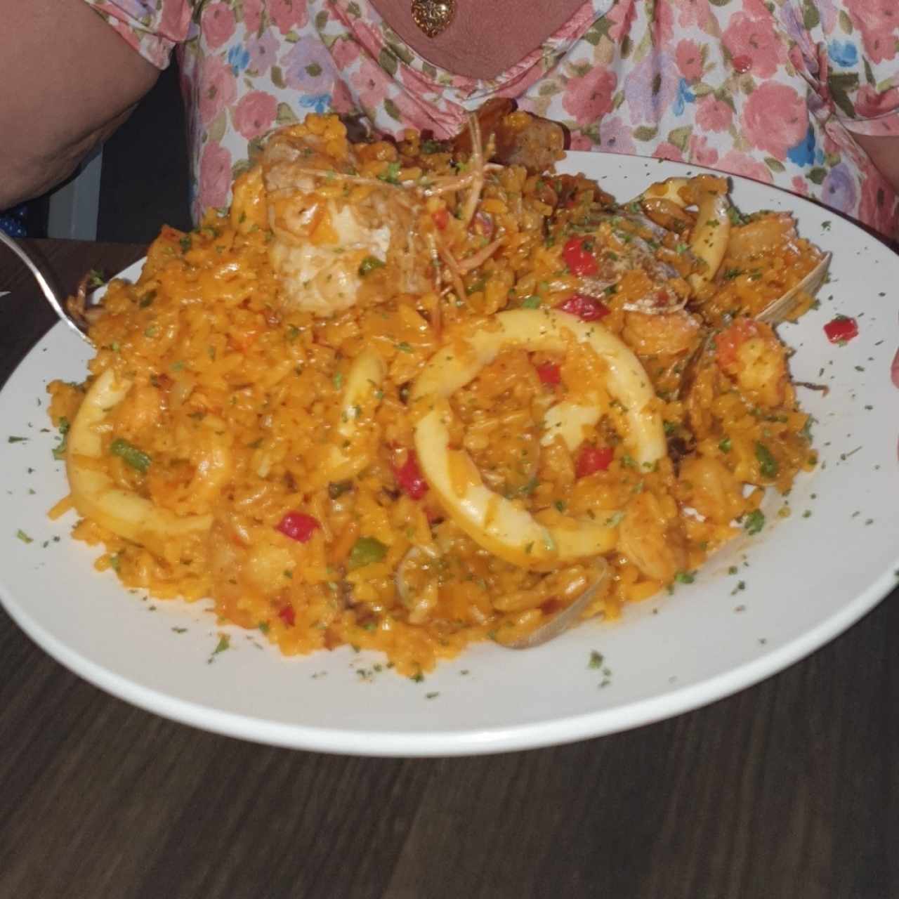 Arroz con mariscos