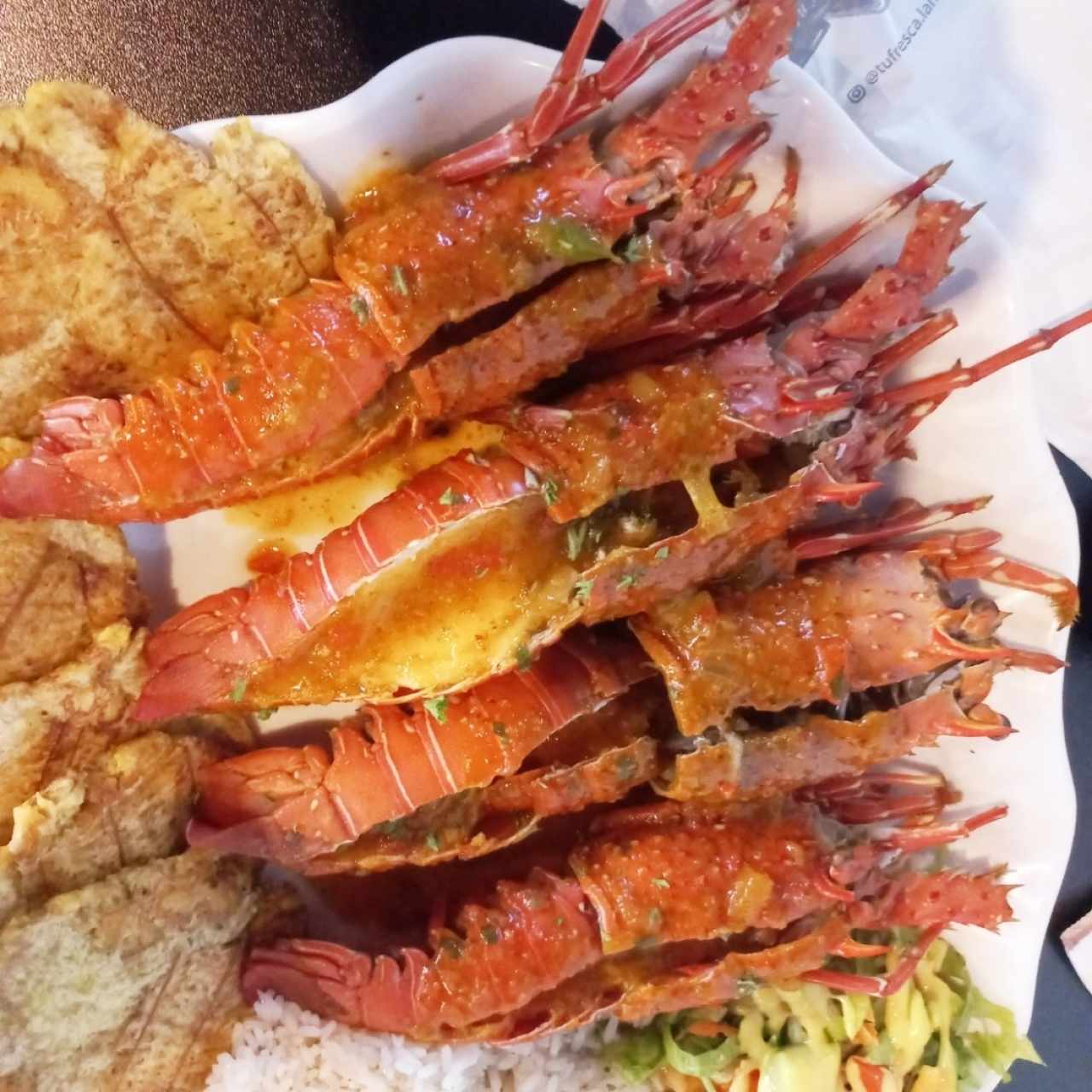 Langosta al Ajillo 