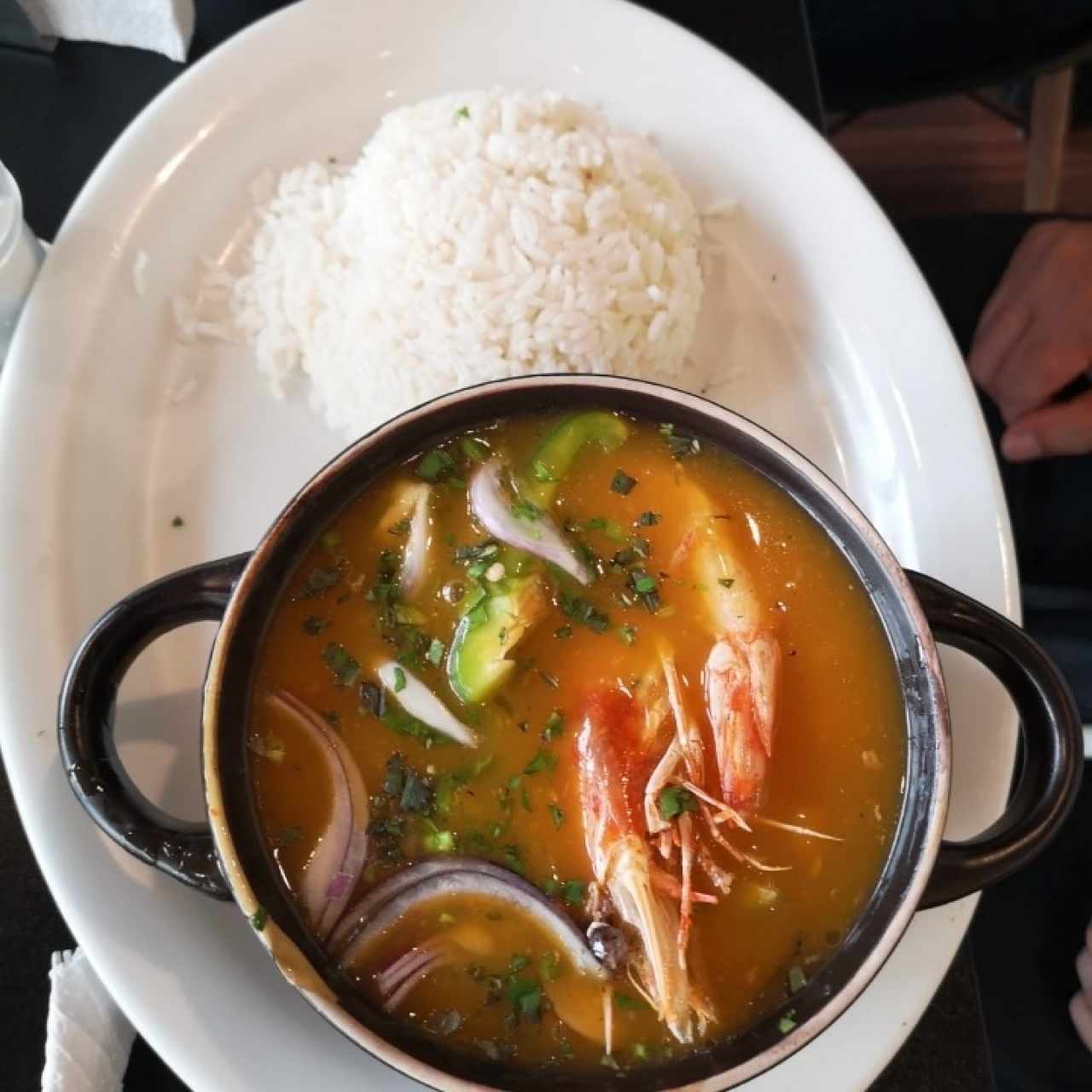 sopa de mariscos