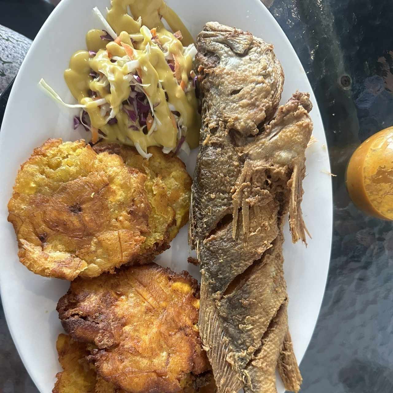 Pescado frito