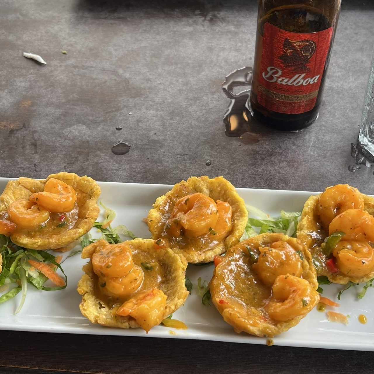 Patacones rellenos