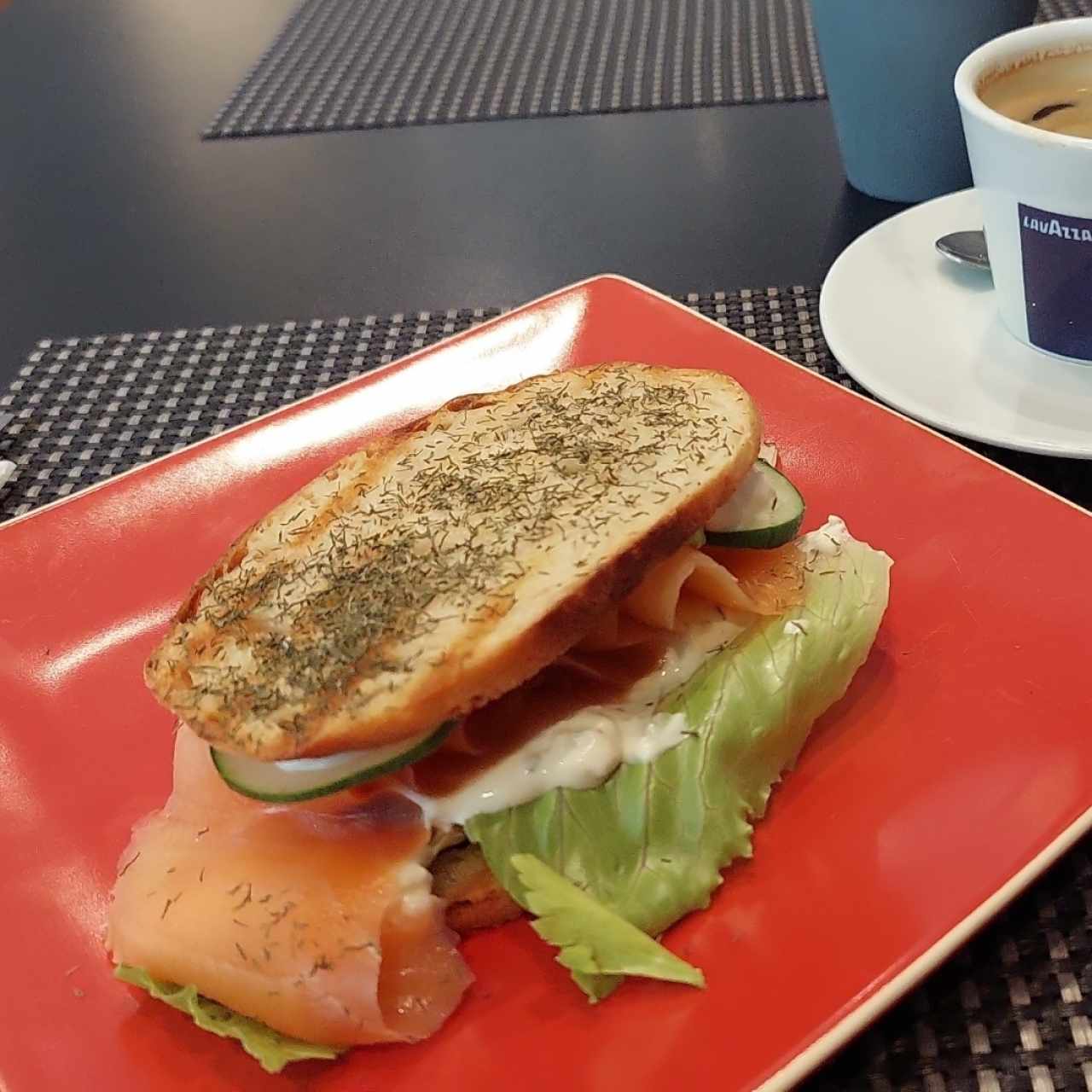 Sandwich de Salmón 