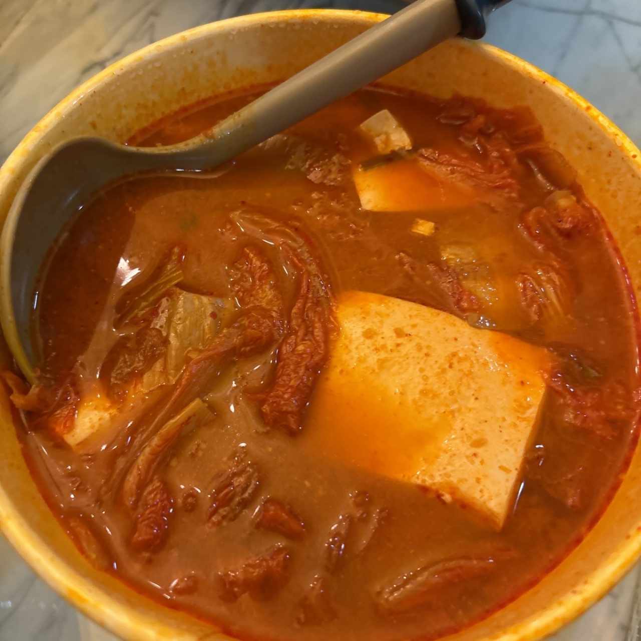 Sopa de tofu
