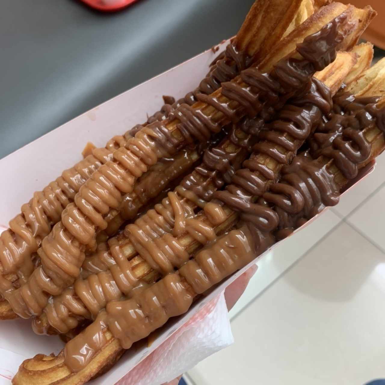 Churros glaseados