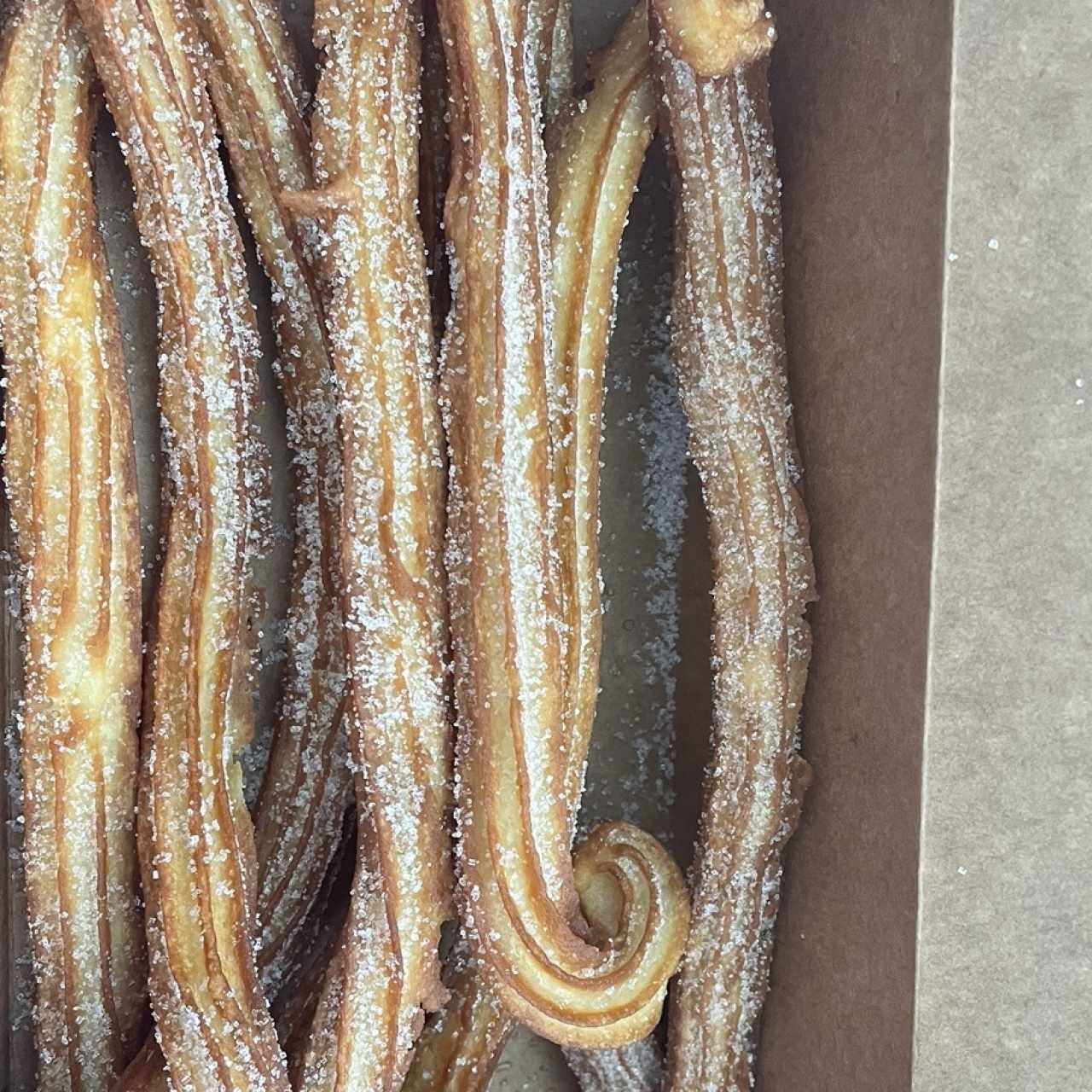 Churros con azucar 