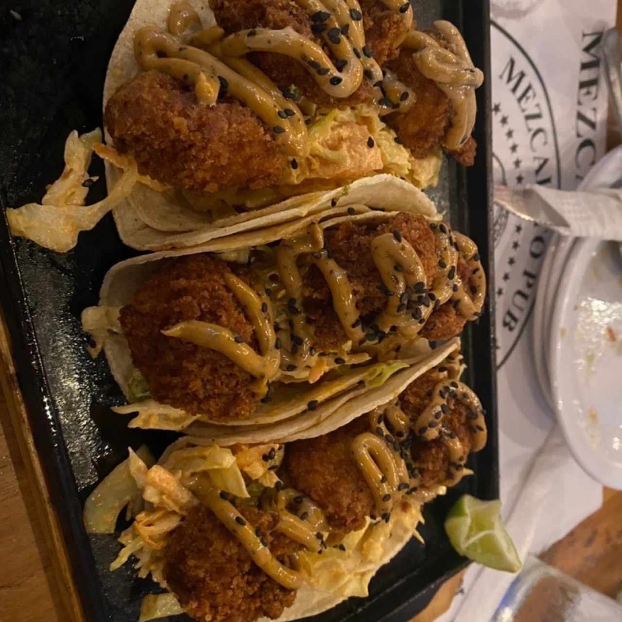 Tacos camaron