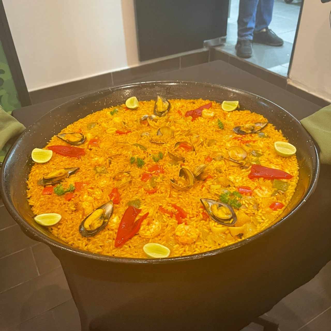 Paella marinera 