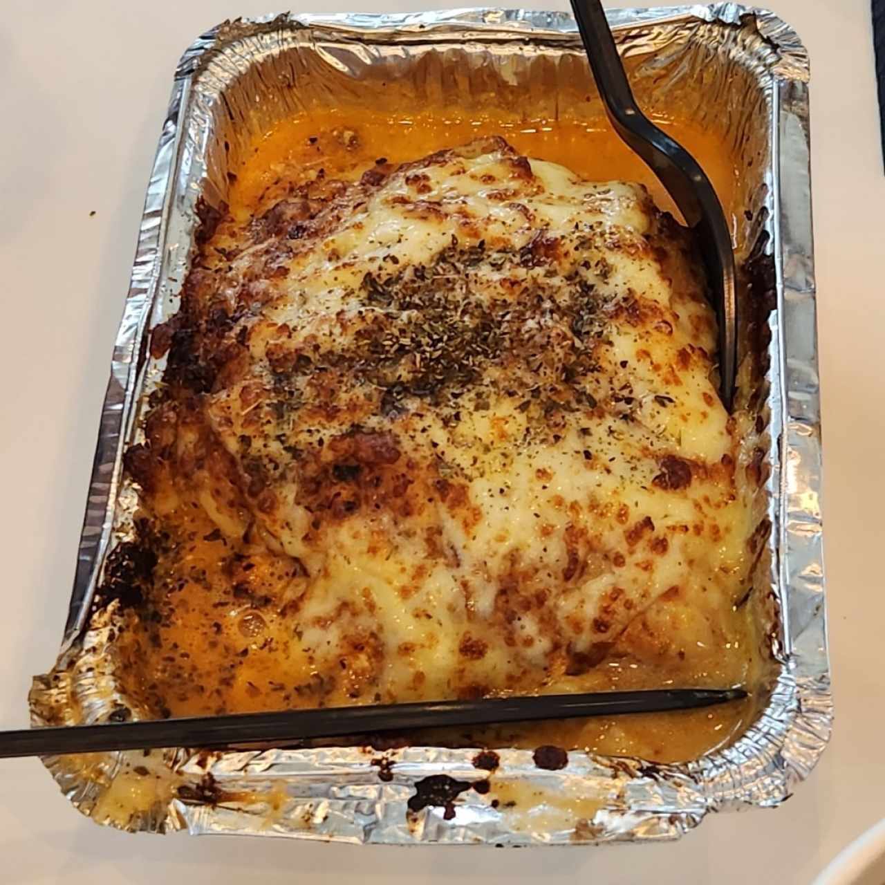 lasagna de pollo