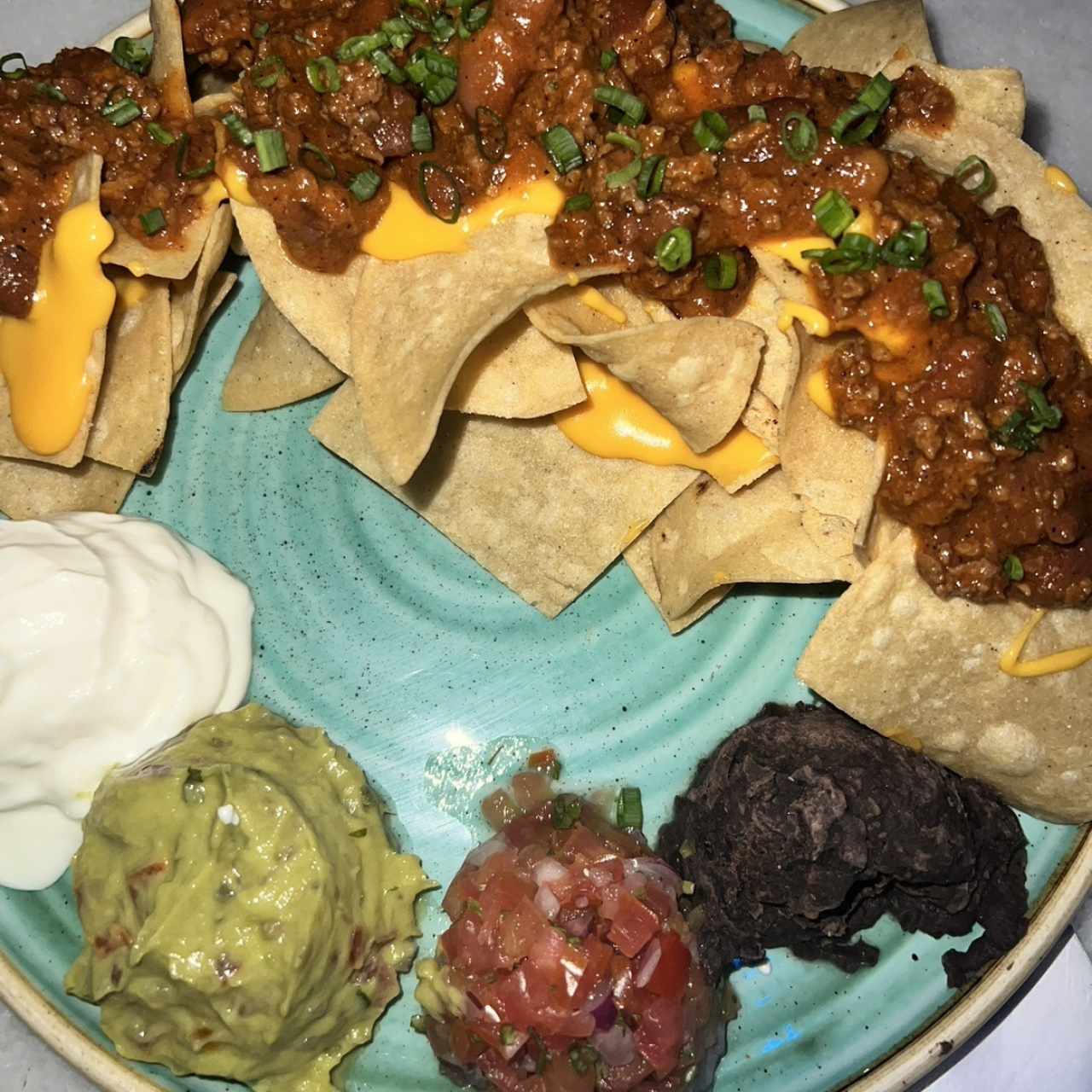 Tex mex nachos 