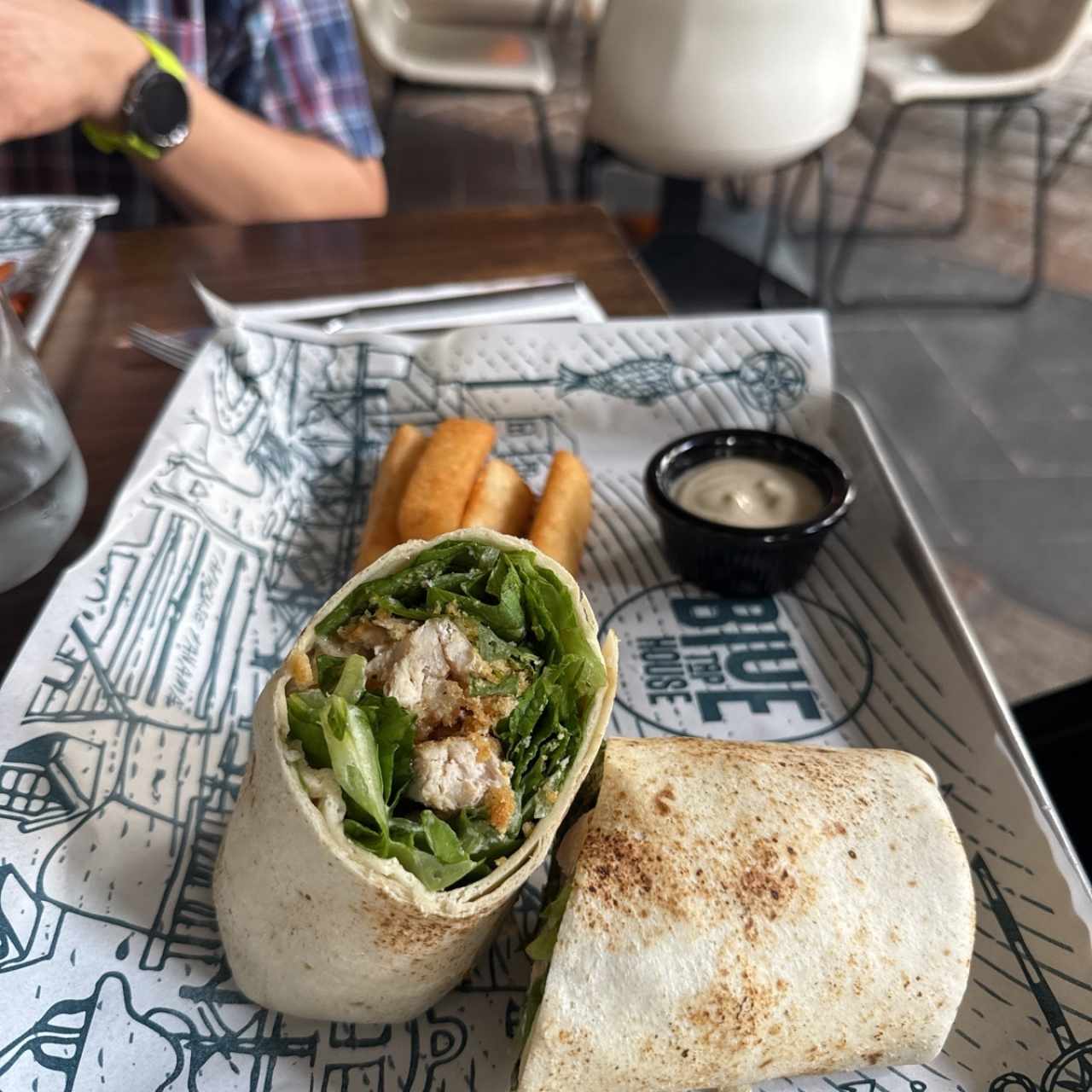CHICKEN CEASAR WARP