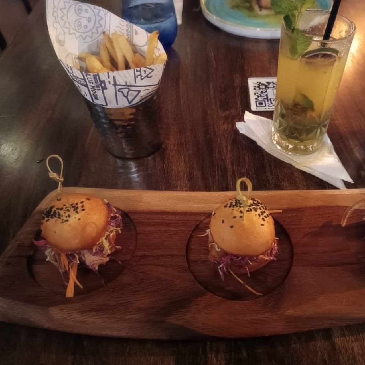 Smoked pork butt sliders