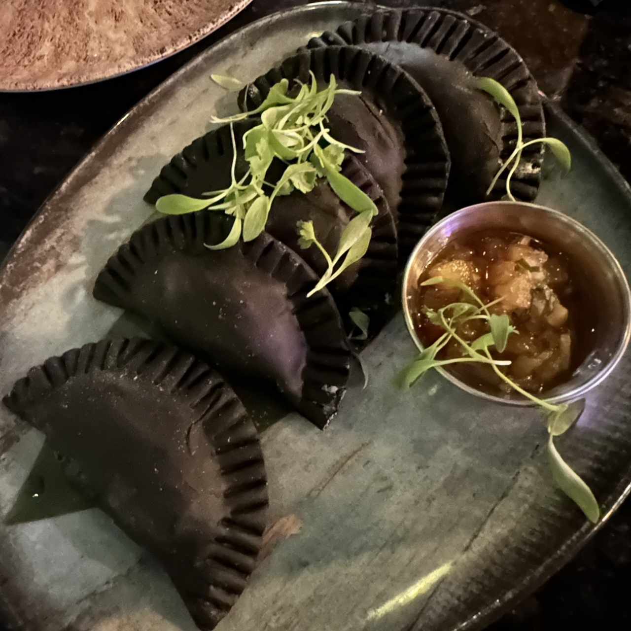 SMALL PLATES - Black Empanadas