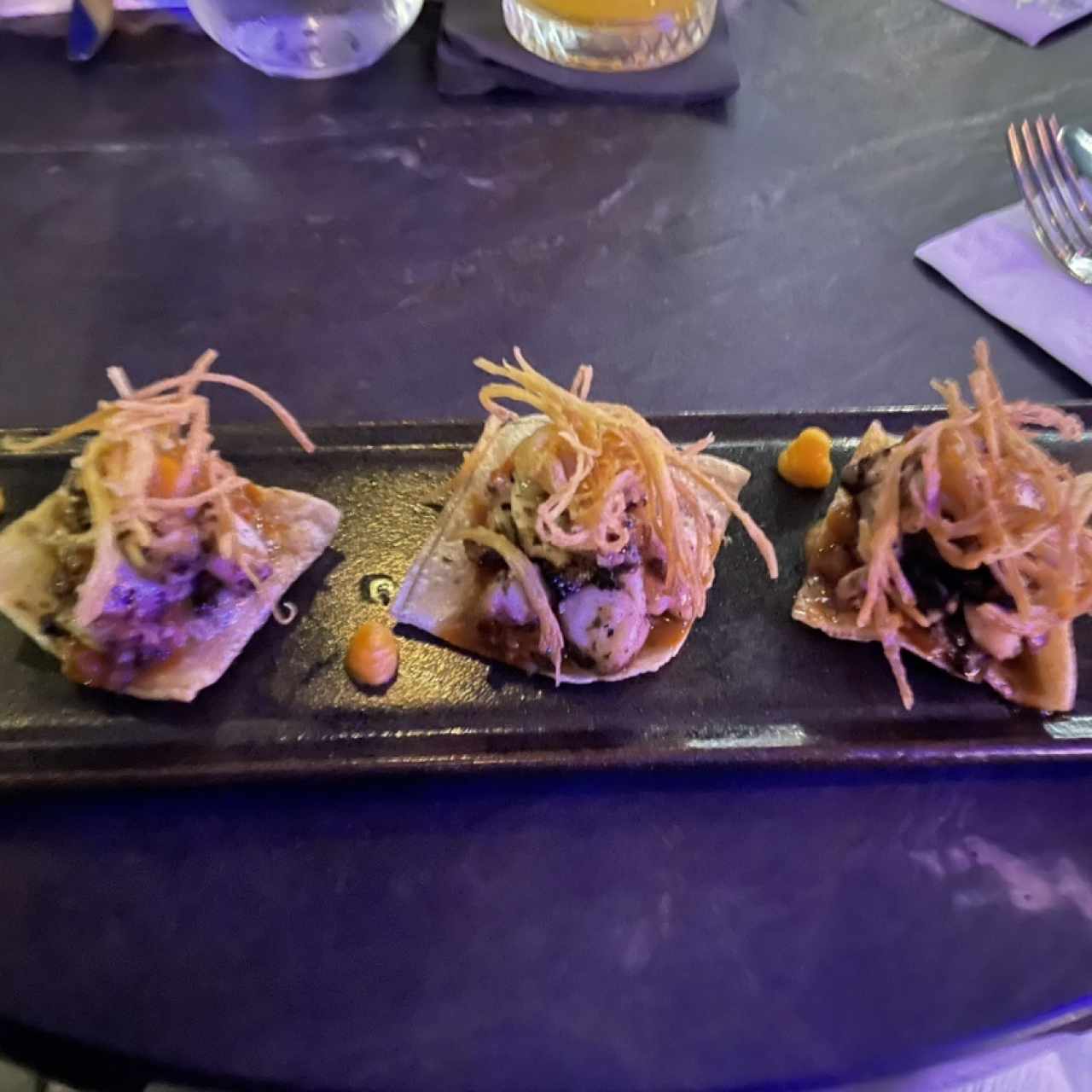 Tostadas de pulpo