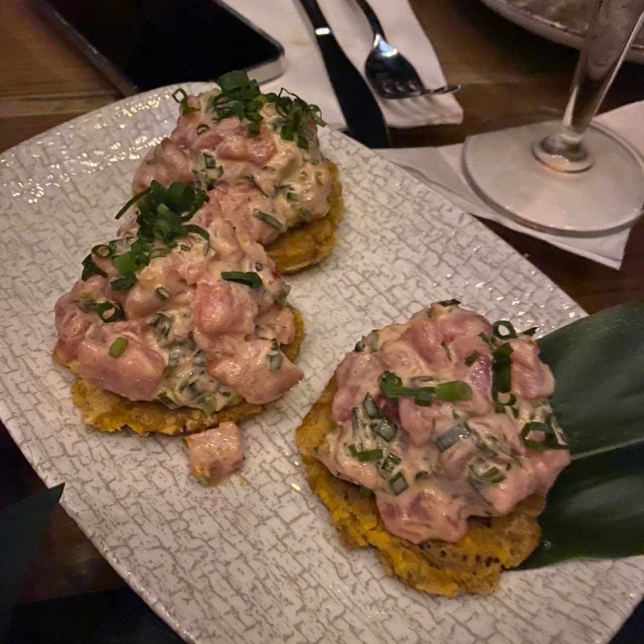 Tostones de atun