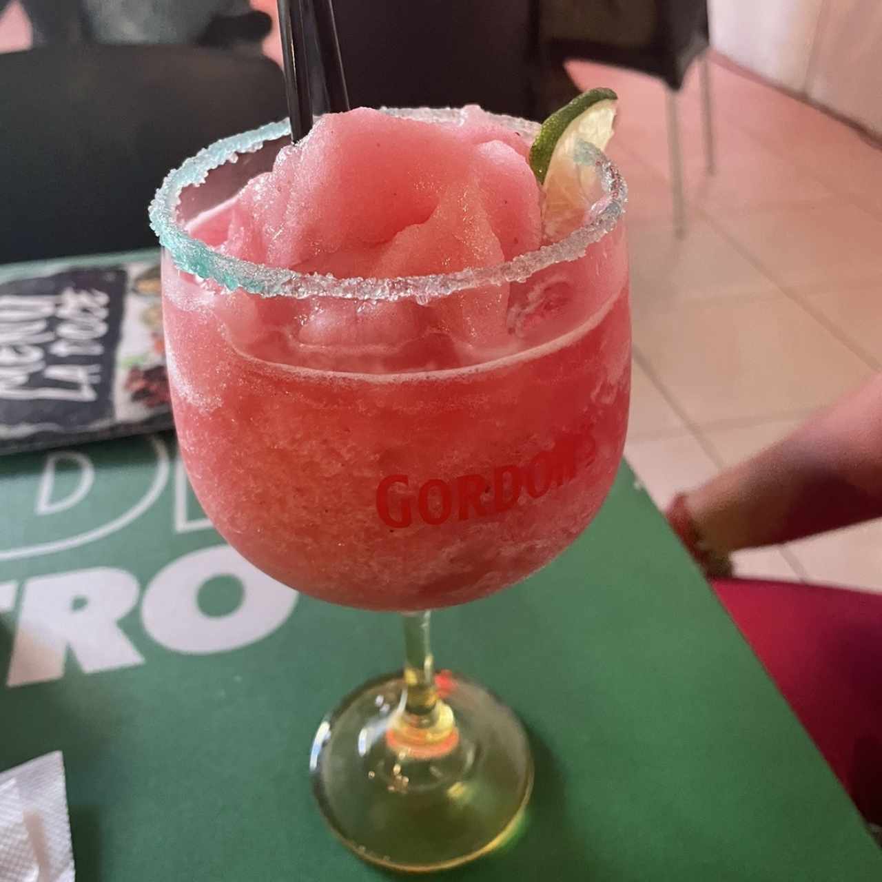 Margarita de fresa