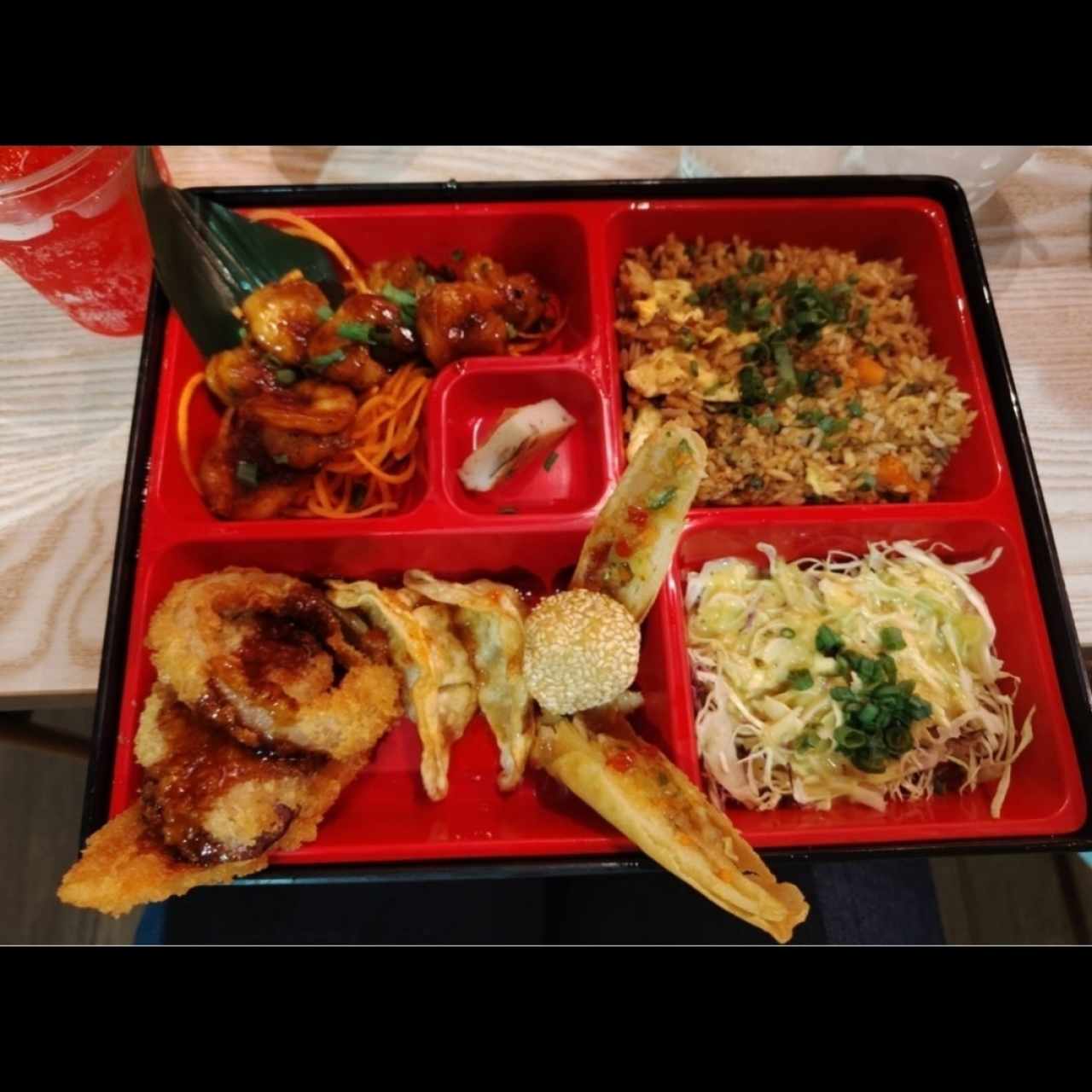 Bento Box - Ebi Tempura Set