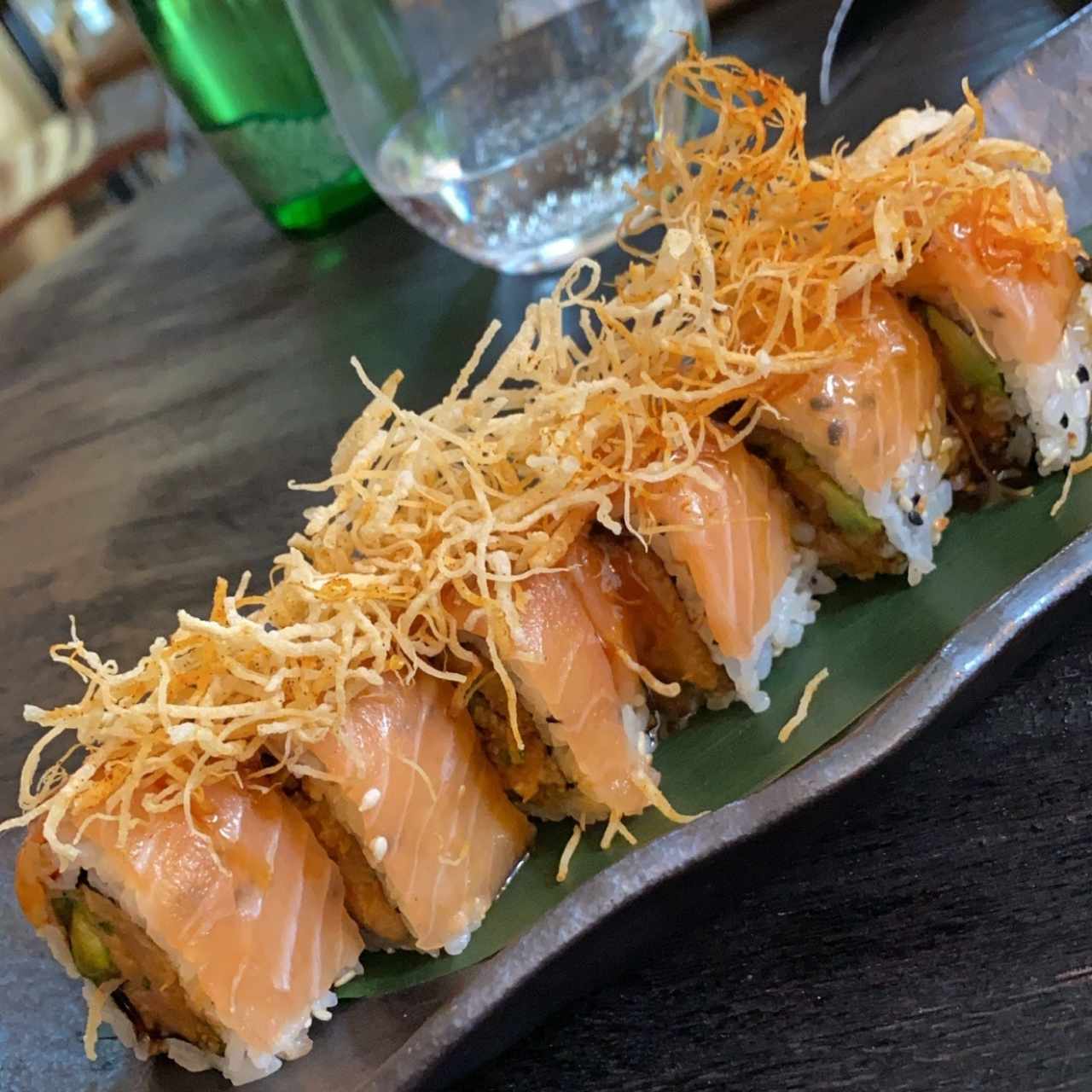 Spicy Salmon Sushi