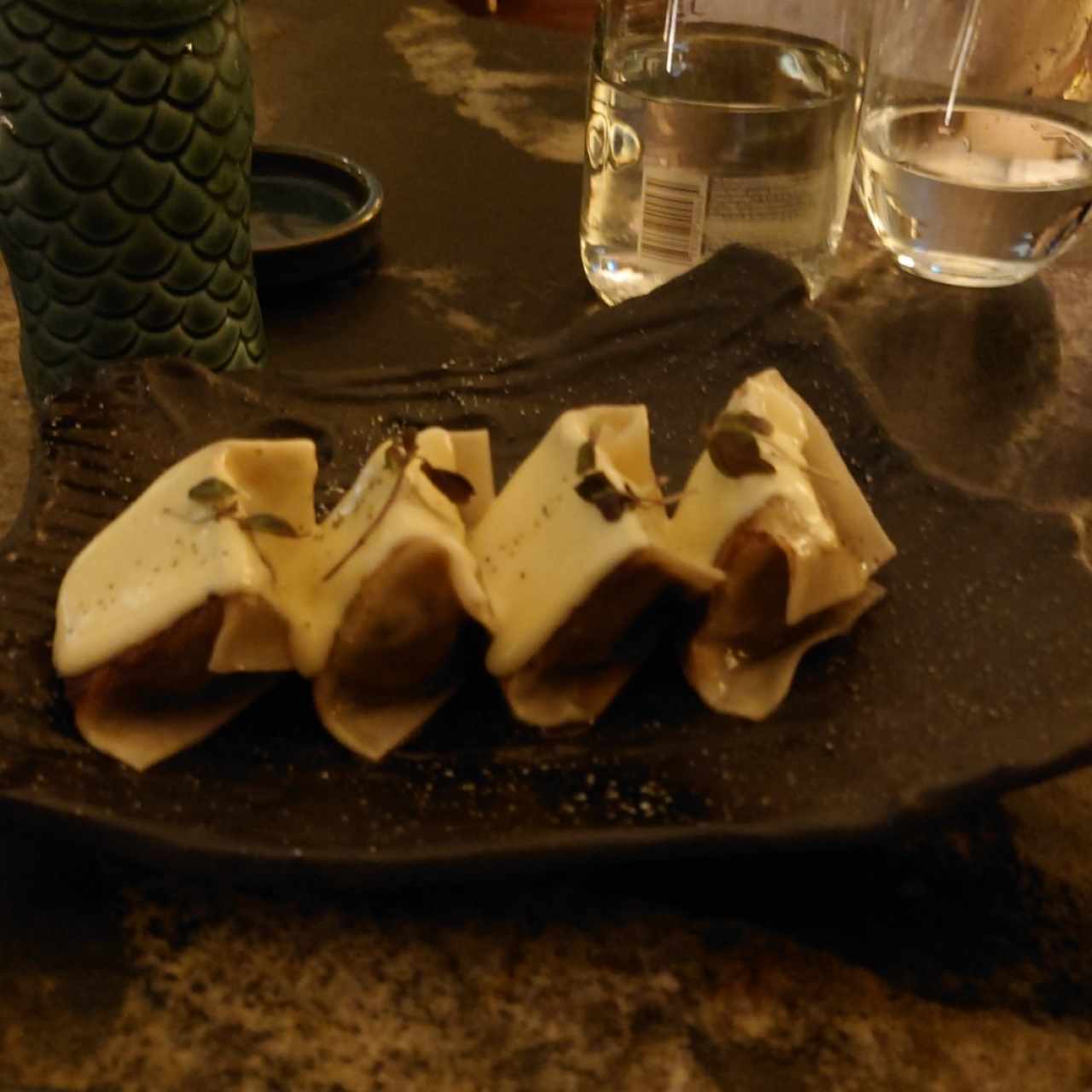 Gyozas de hongos