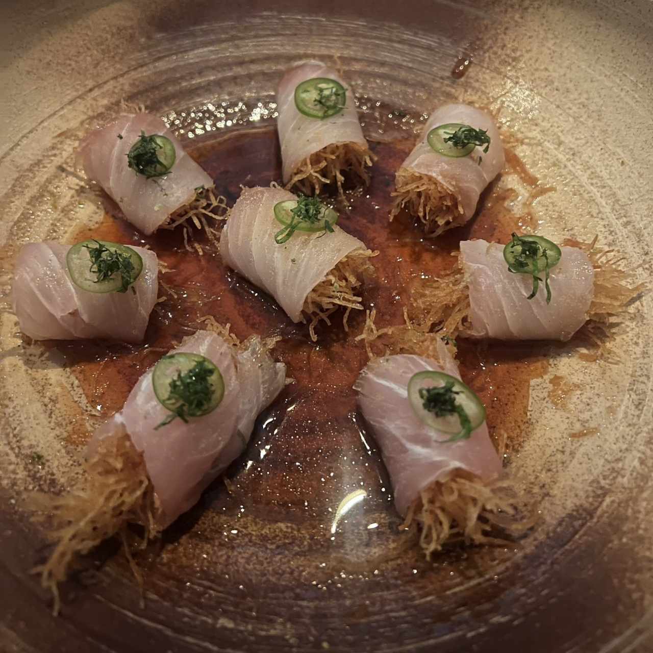 Raw Bar - Tuna Tiradito