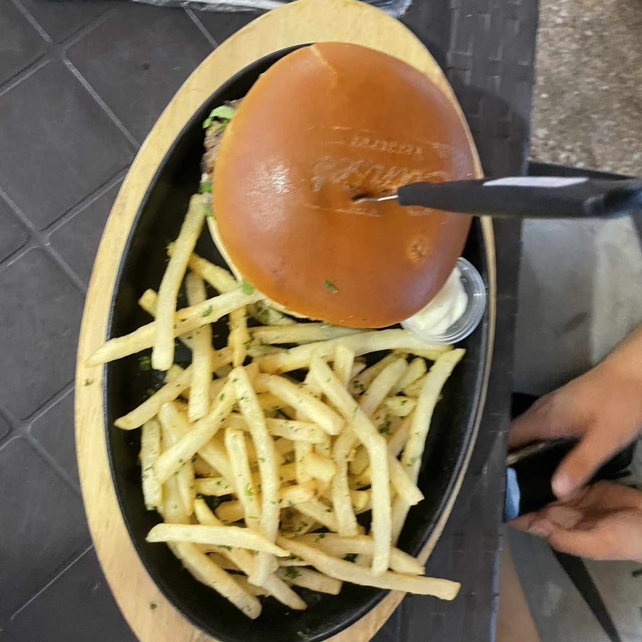 Platos Fuertes - Hamburguesa Sunset