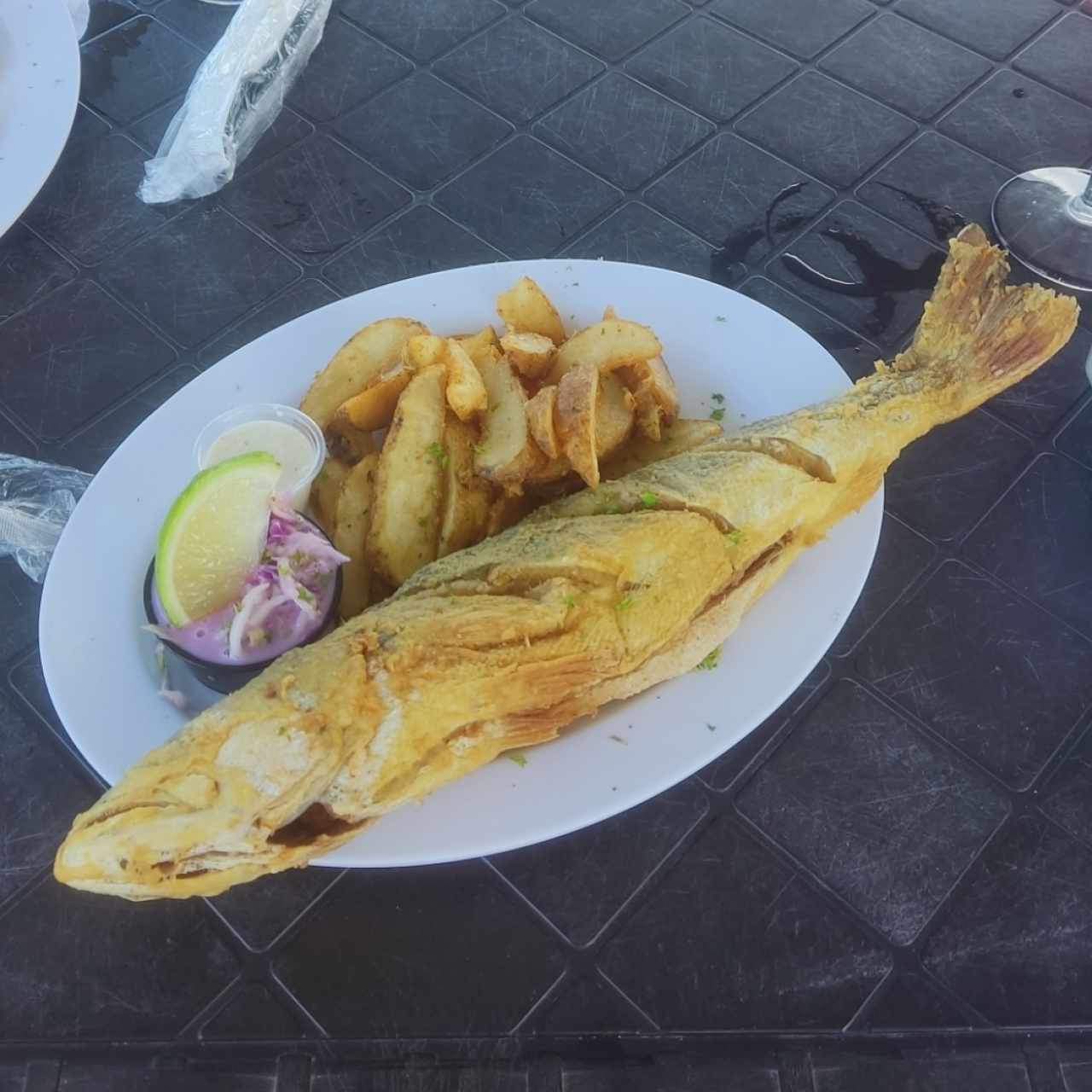 Platos Fuertes - Corvina Frita