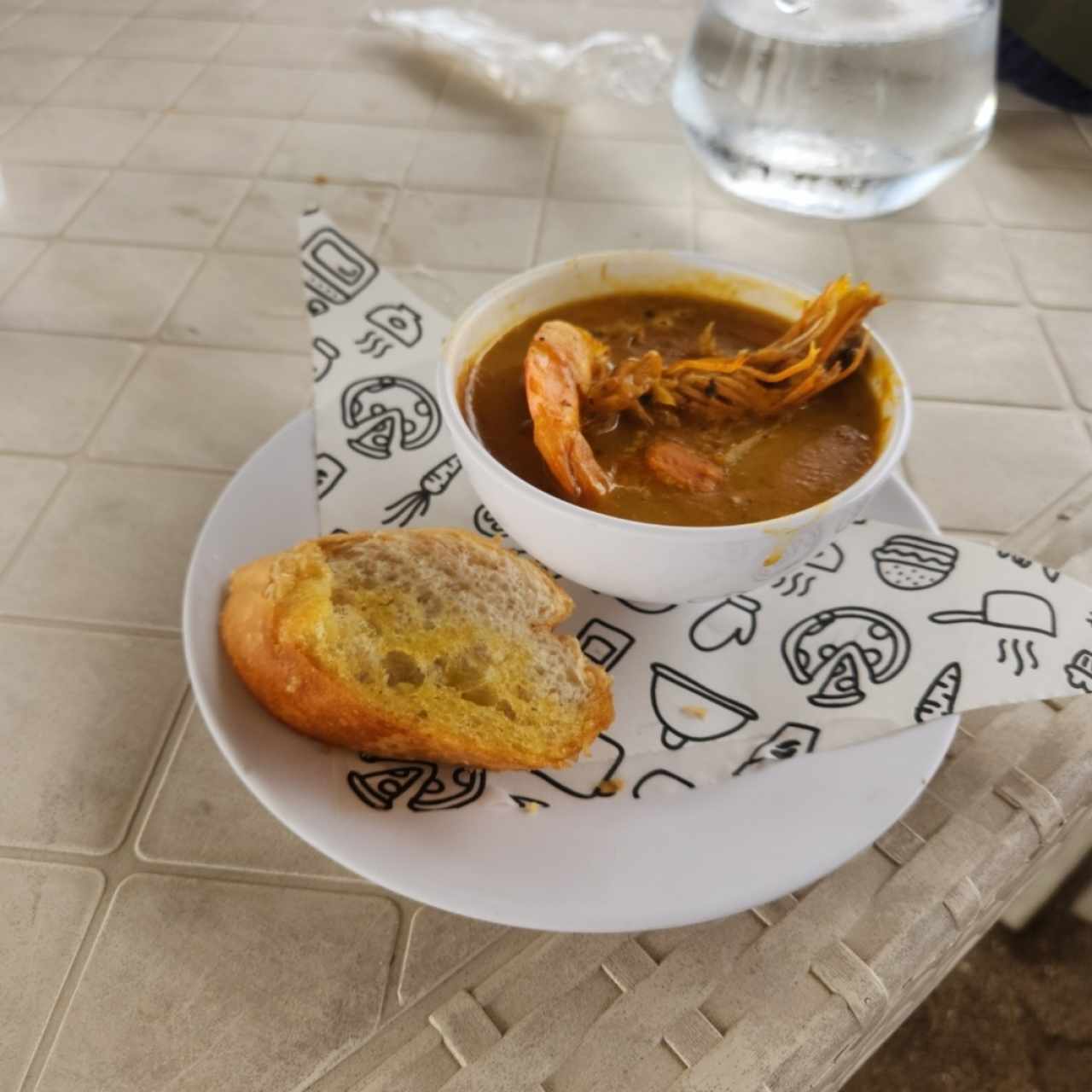 Sopa de mariscos