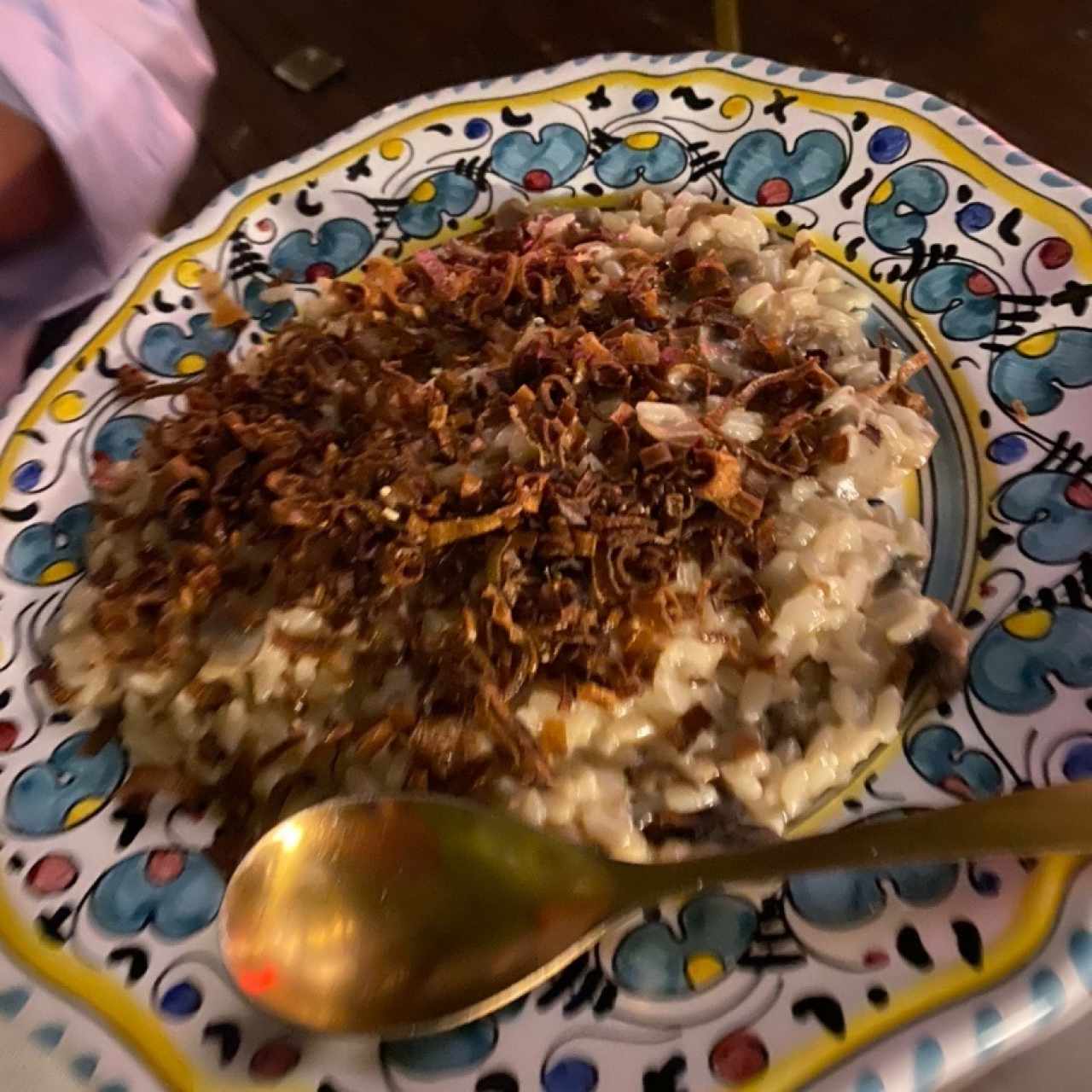 Risotto de Trufas y Hongos