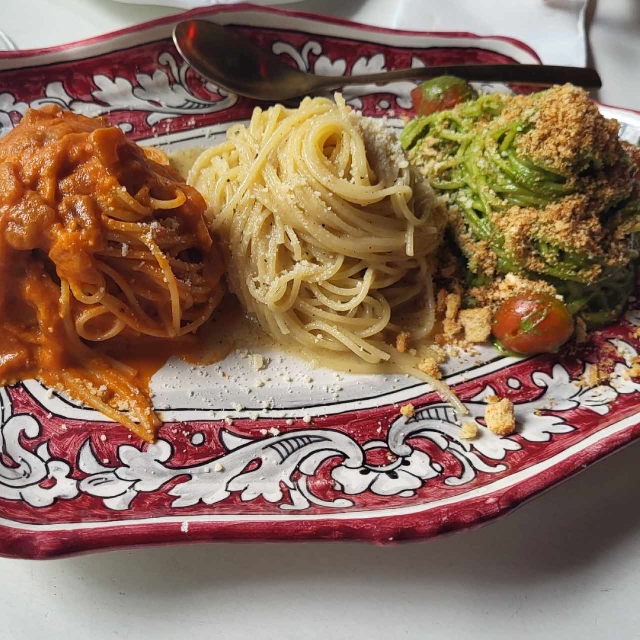 trio de pasta