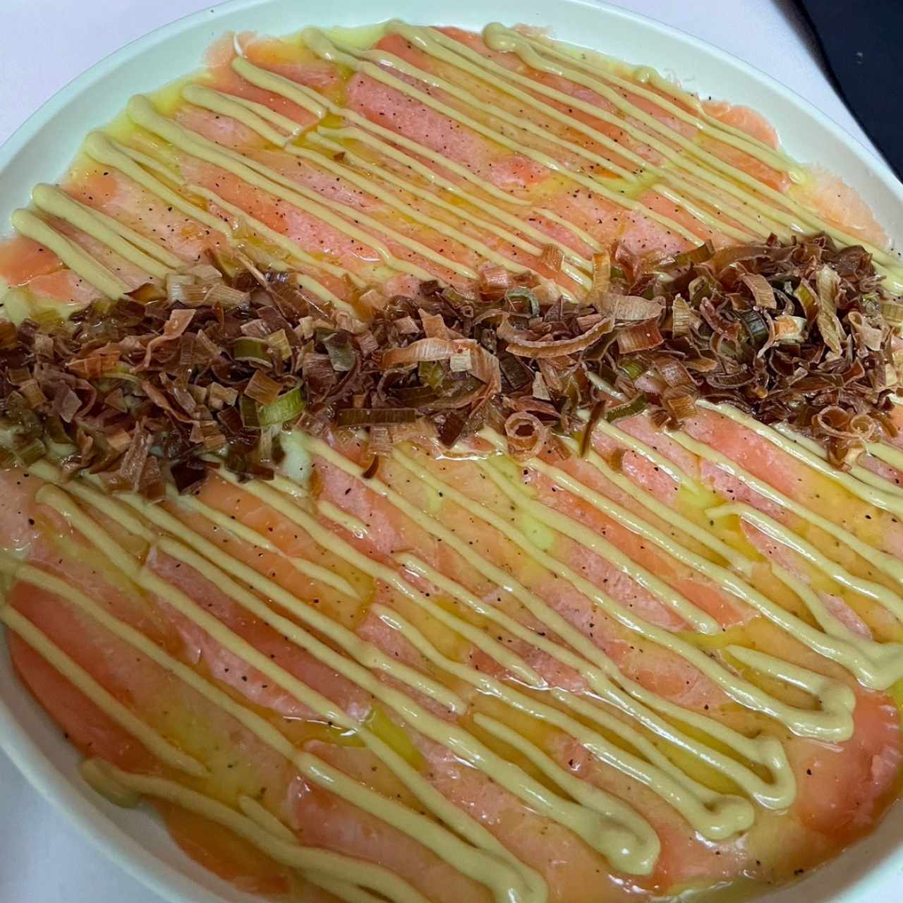 Para Iniziare - CARPACCIO DE SALMÓN