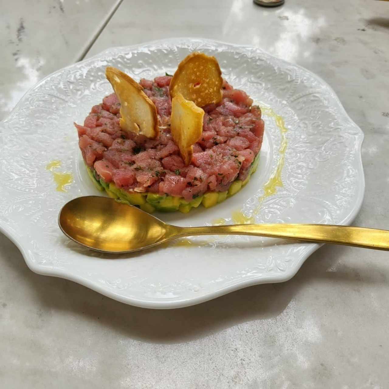 Tartar de atún