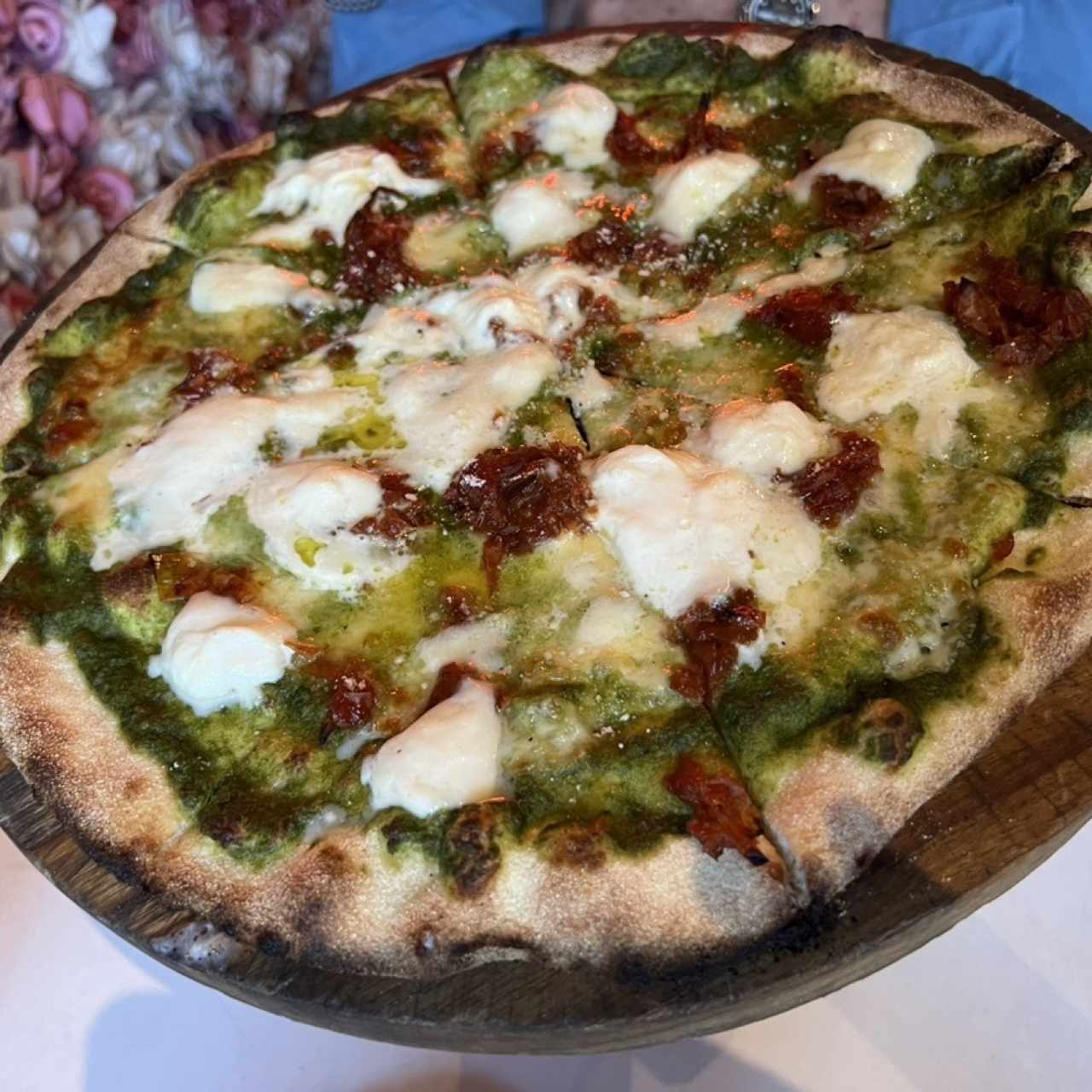 Pizza pesto