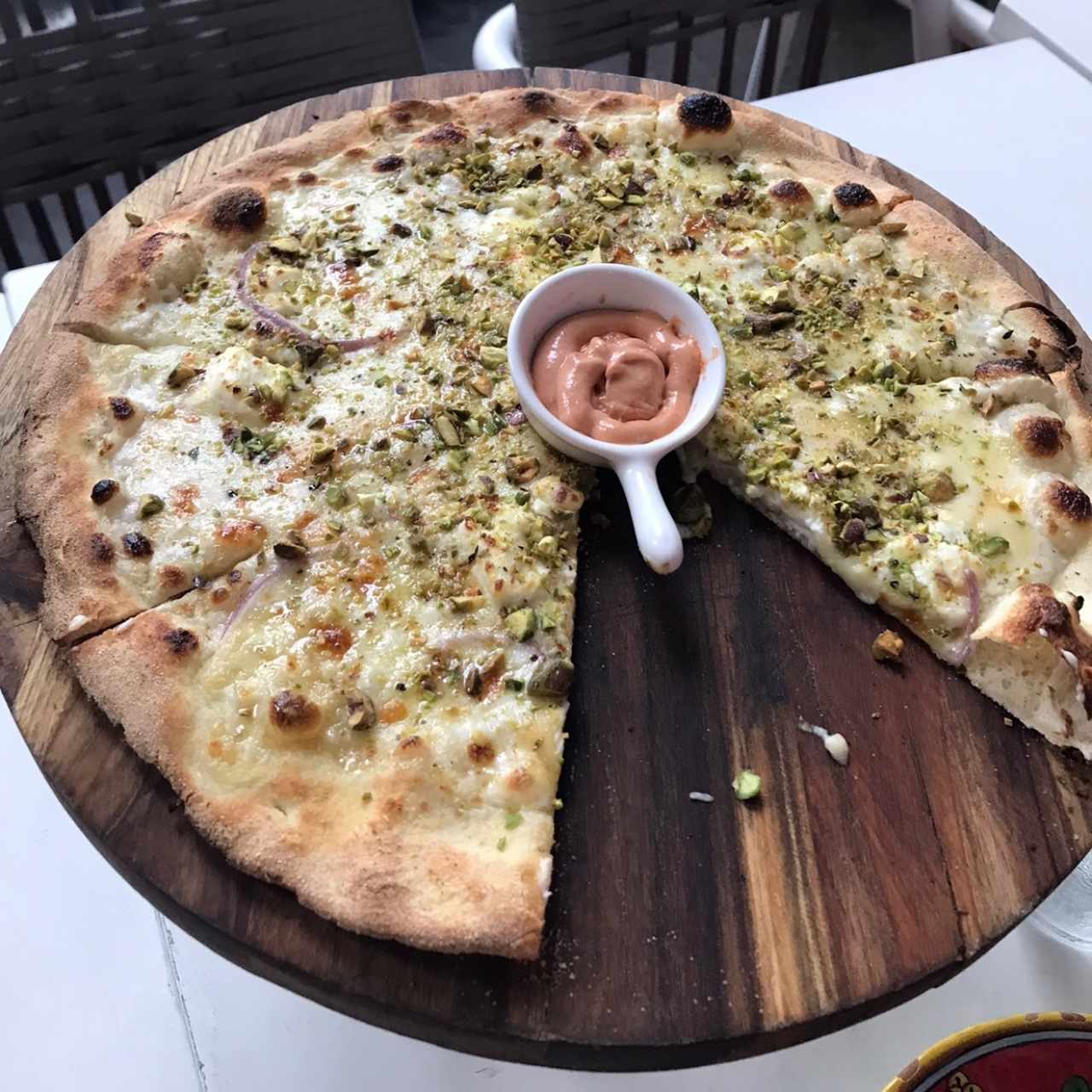 Pistacho Pizza