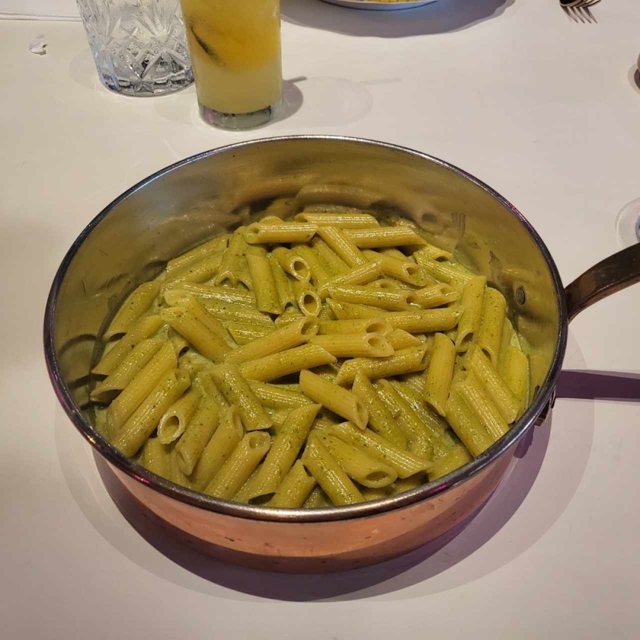 Pasta Panna Pesto 