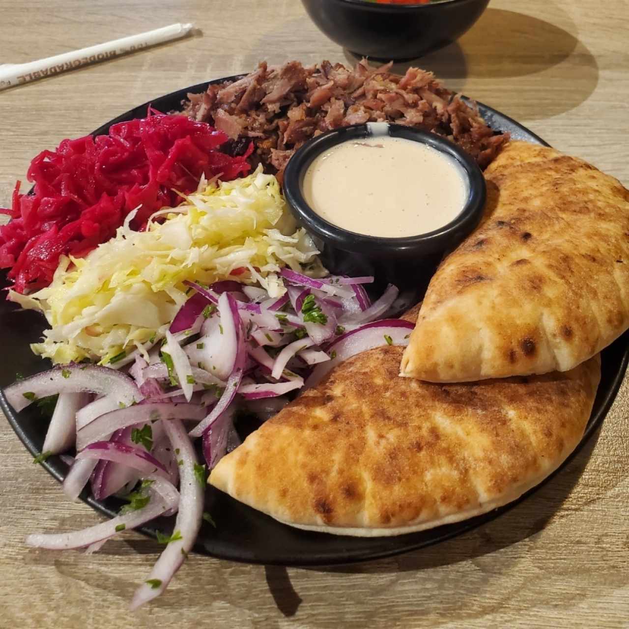 Shawarma platter. 