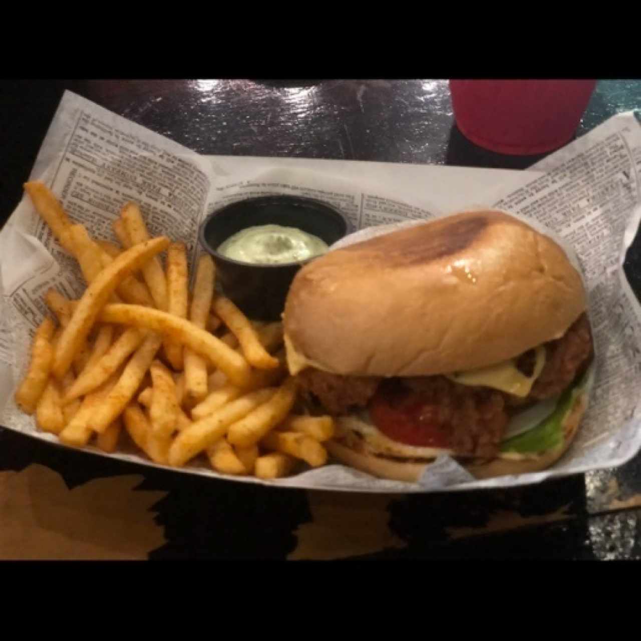 Hamburguesa de pollo