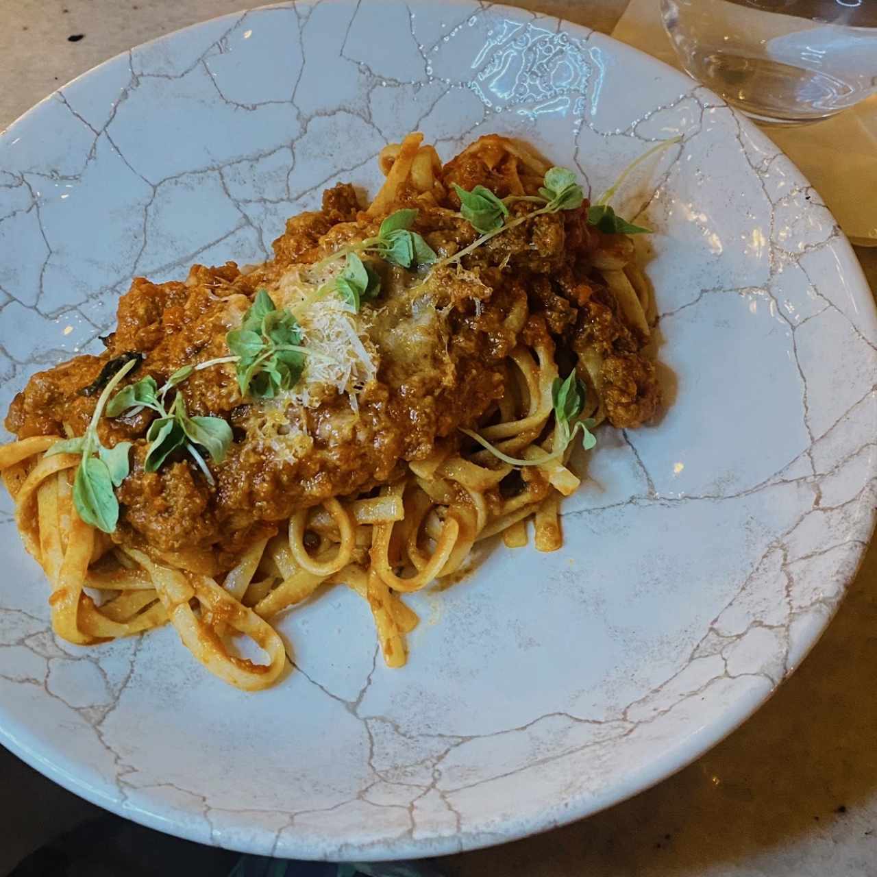 Linguine al Ragú della Nonna