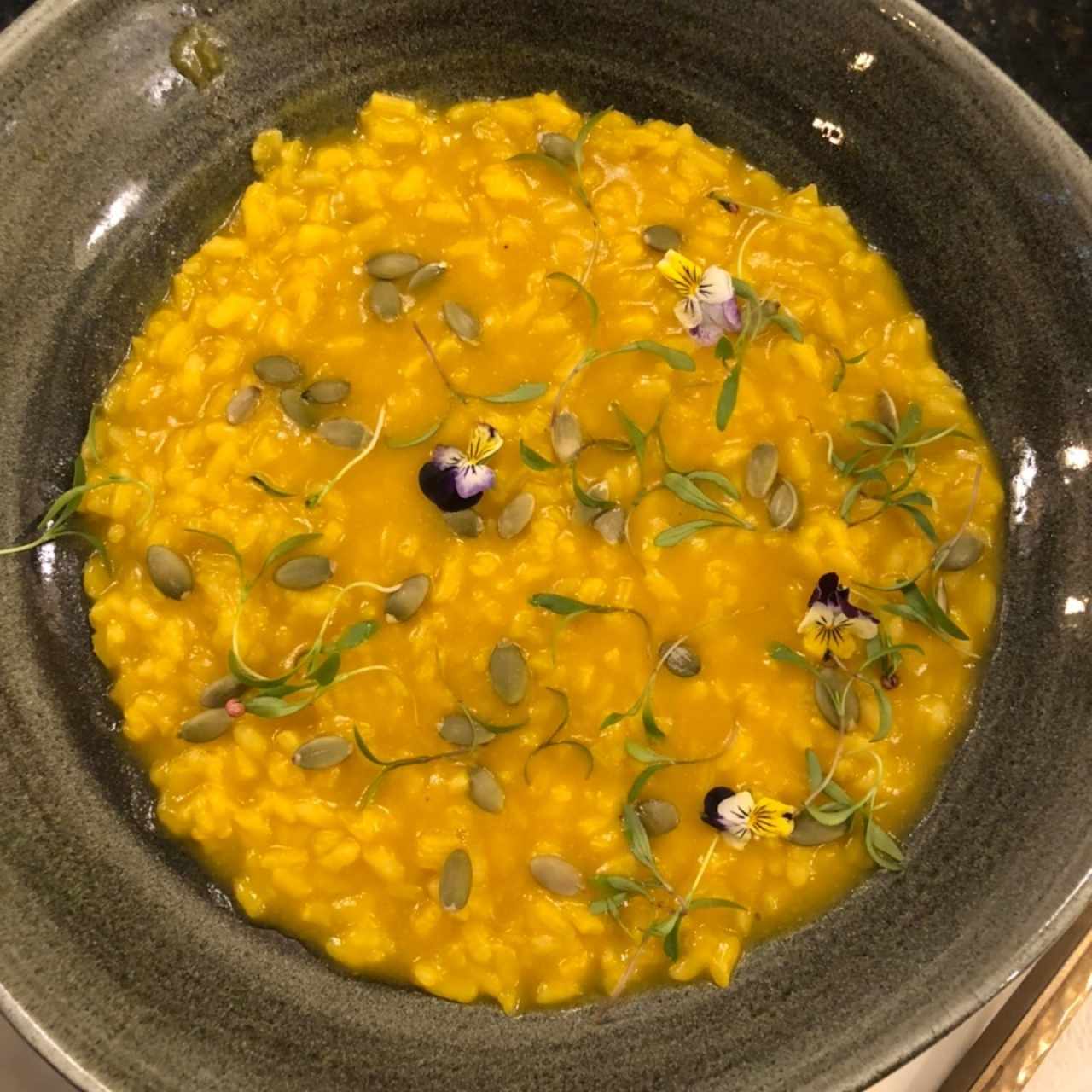 Risotto alla Zucca e Zaerano