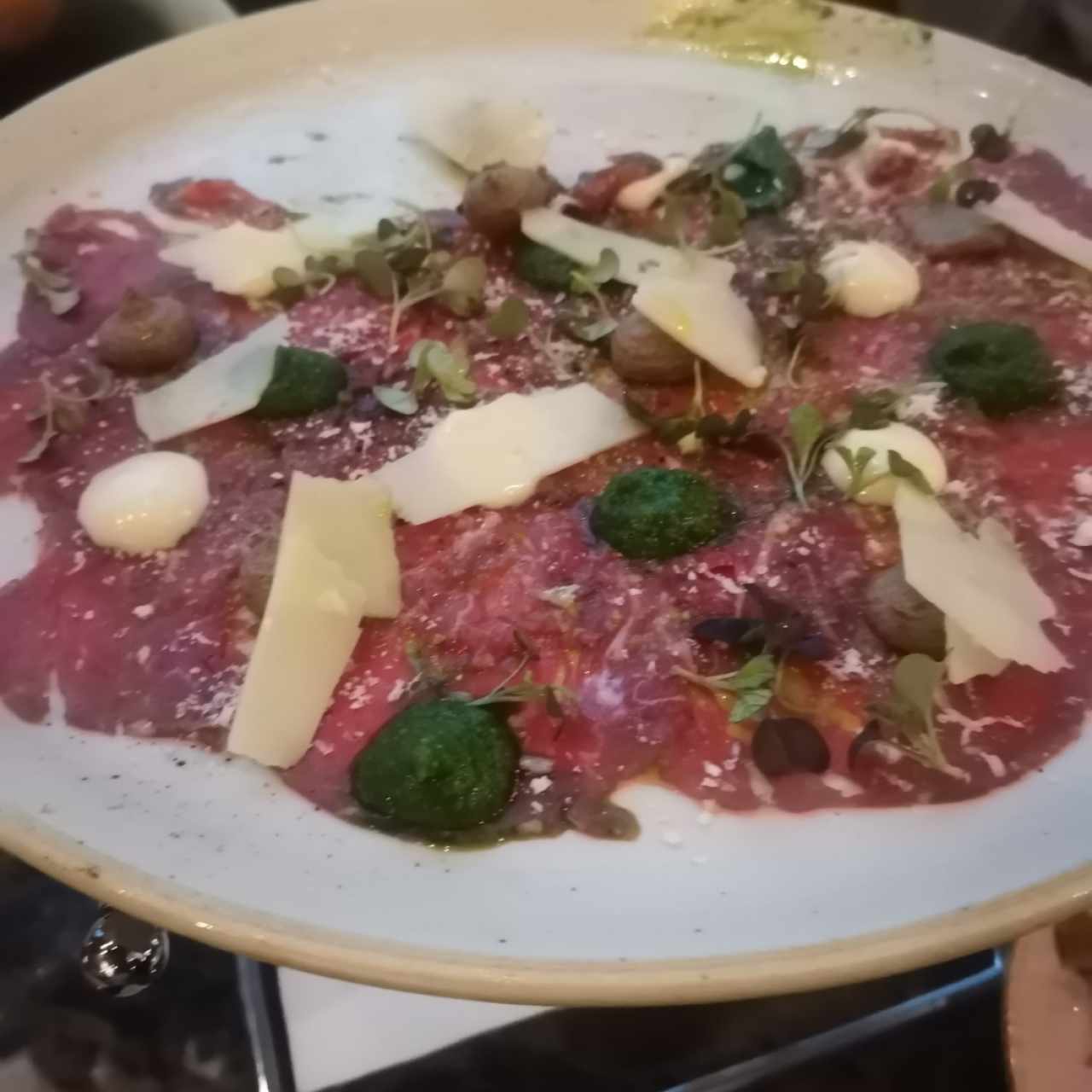 Antipasti - Carpaccio di Manzo