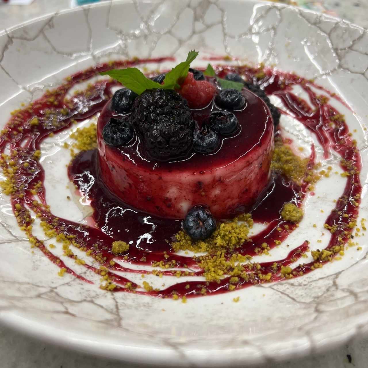 Panna Cotta ai Frutti di Bosco