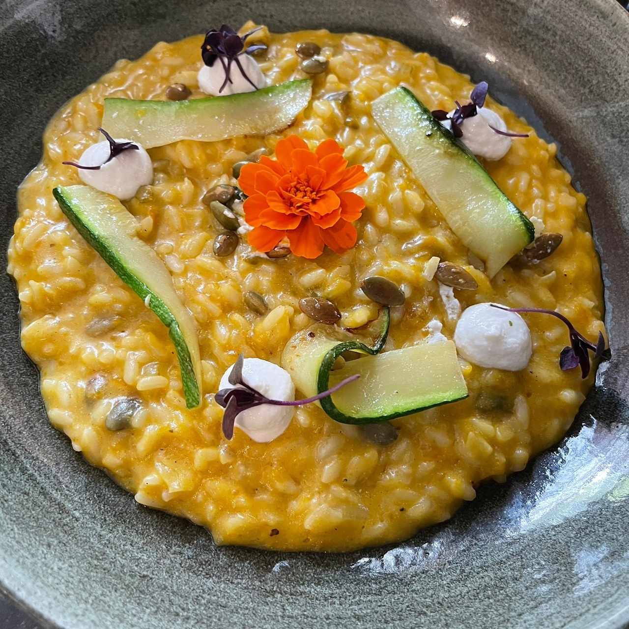 Risotto alla Zucca e Zaerano