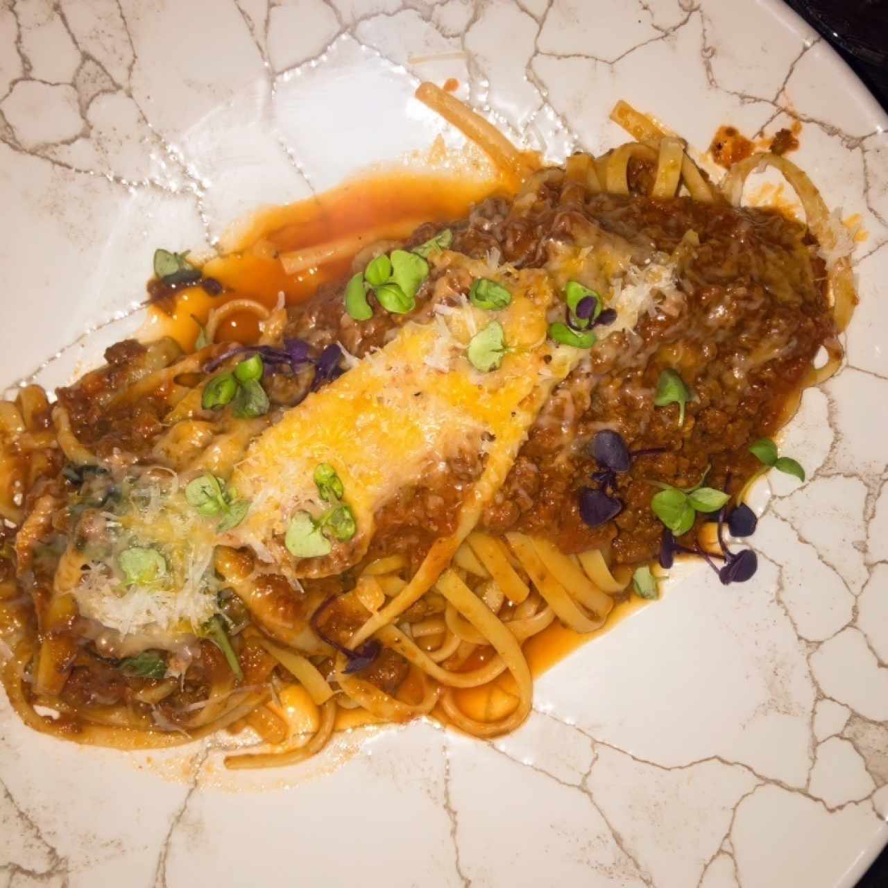 Linguine al Ragú della Nonna